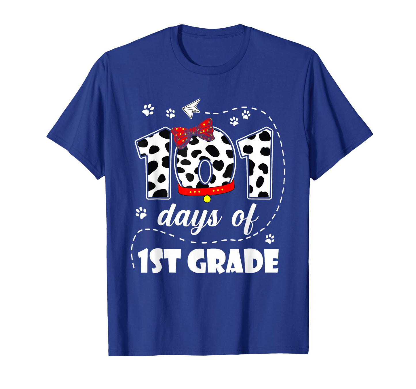 101 Days 1st Grade 100 Days School Dog 100th Day Students T-Shirt