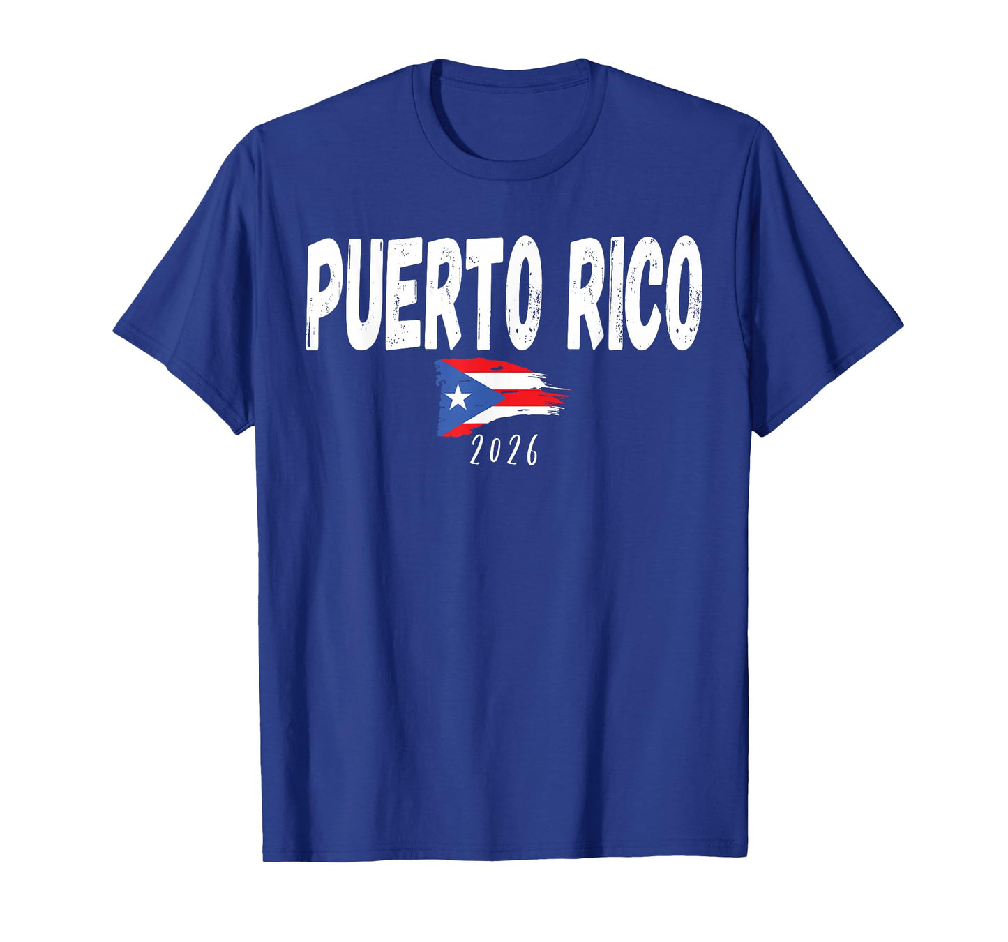 Puerto Rico Souvenir 2026 Trip Vacation Fun Matching Flag T-Shirt
