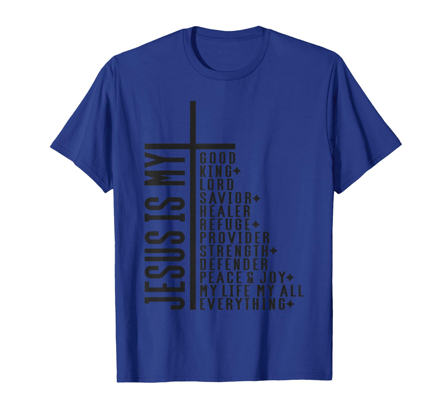 Retro Jesus is My Savior Christian - Faith Bible Verse Cross T-Shirt