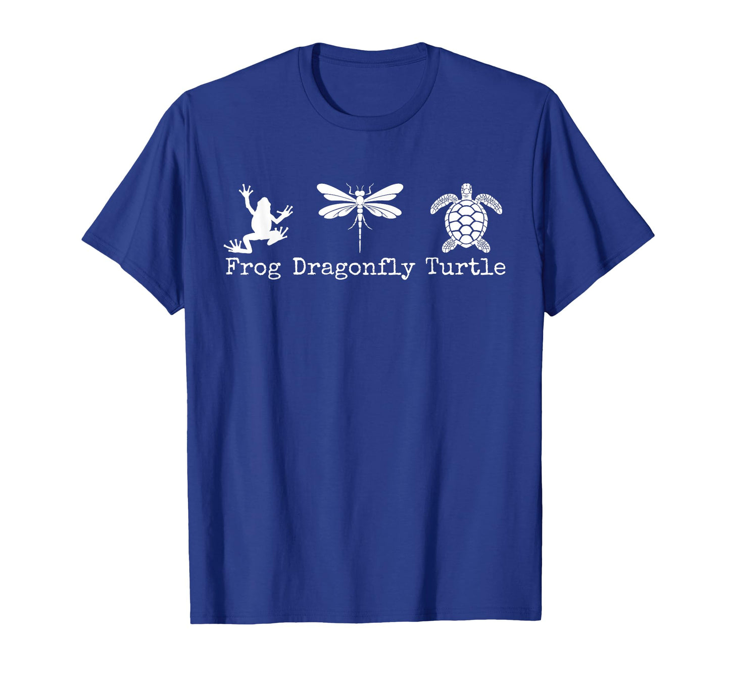 Subtle Political Humor Frog Dragonfly Turtle Men Women T-Shirt