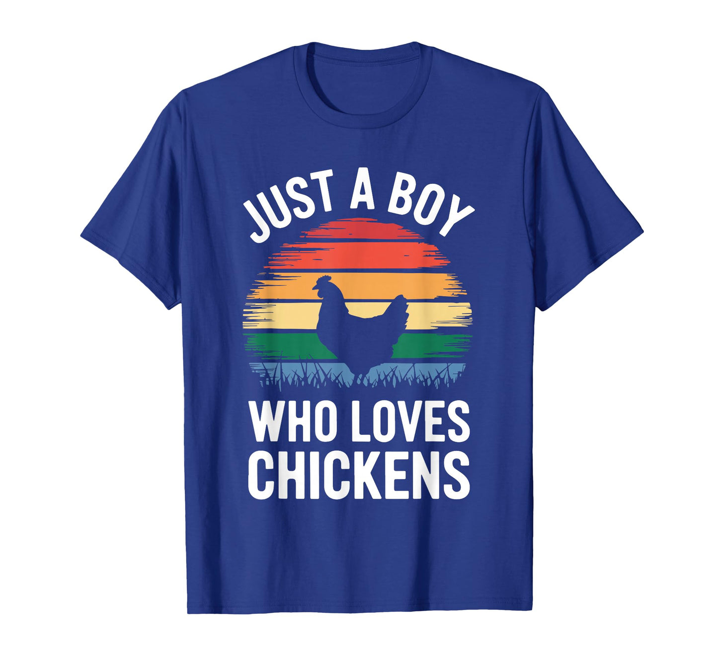 Just A Boy Who Loves Chickens Shirt Kids Toddler Boy Chicken T-Shirt