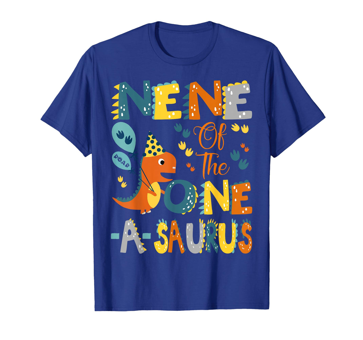 Nene Of The One-A-Saurus 1St Birthday Dinosaur Party T-Shirt