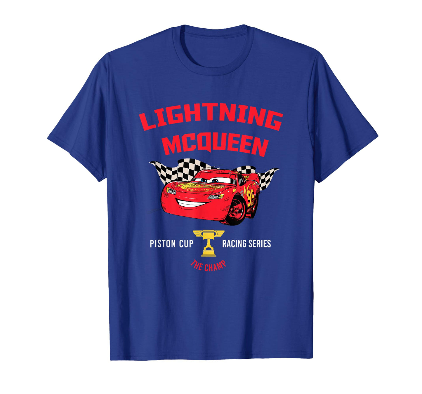 Disney Pixar Cars Lightning McQueen Racing Champ T-Shirt