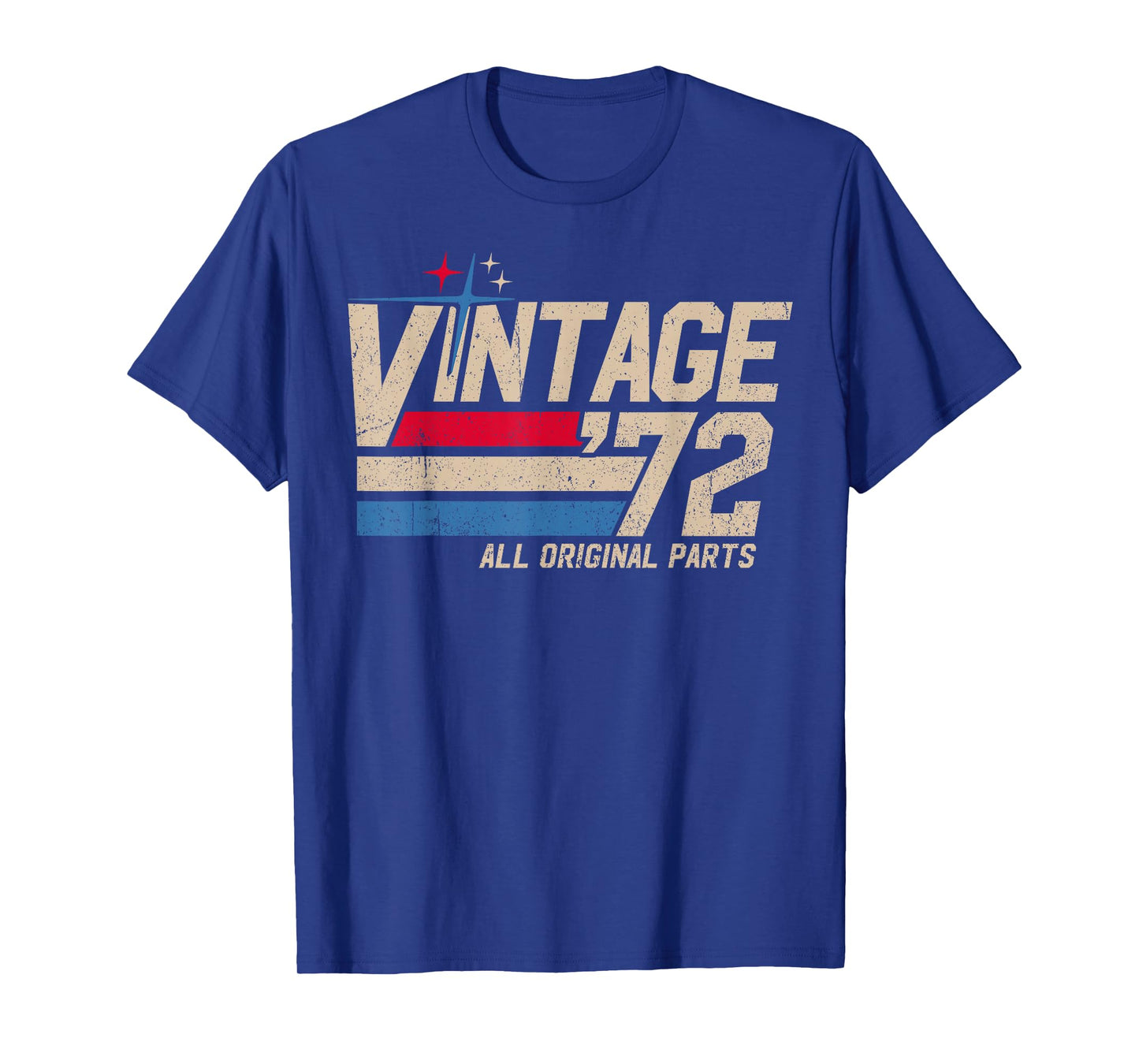 Vintage '72 Retro 53rd Birthday for Men Dad USA Since 1972 T-Shirt