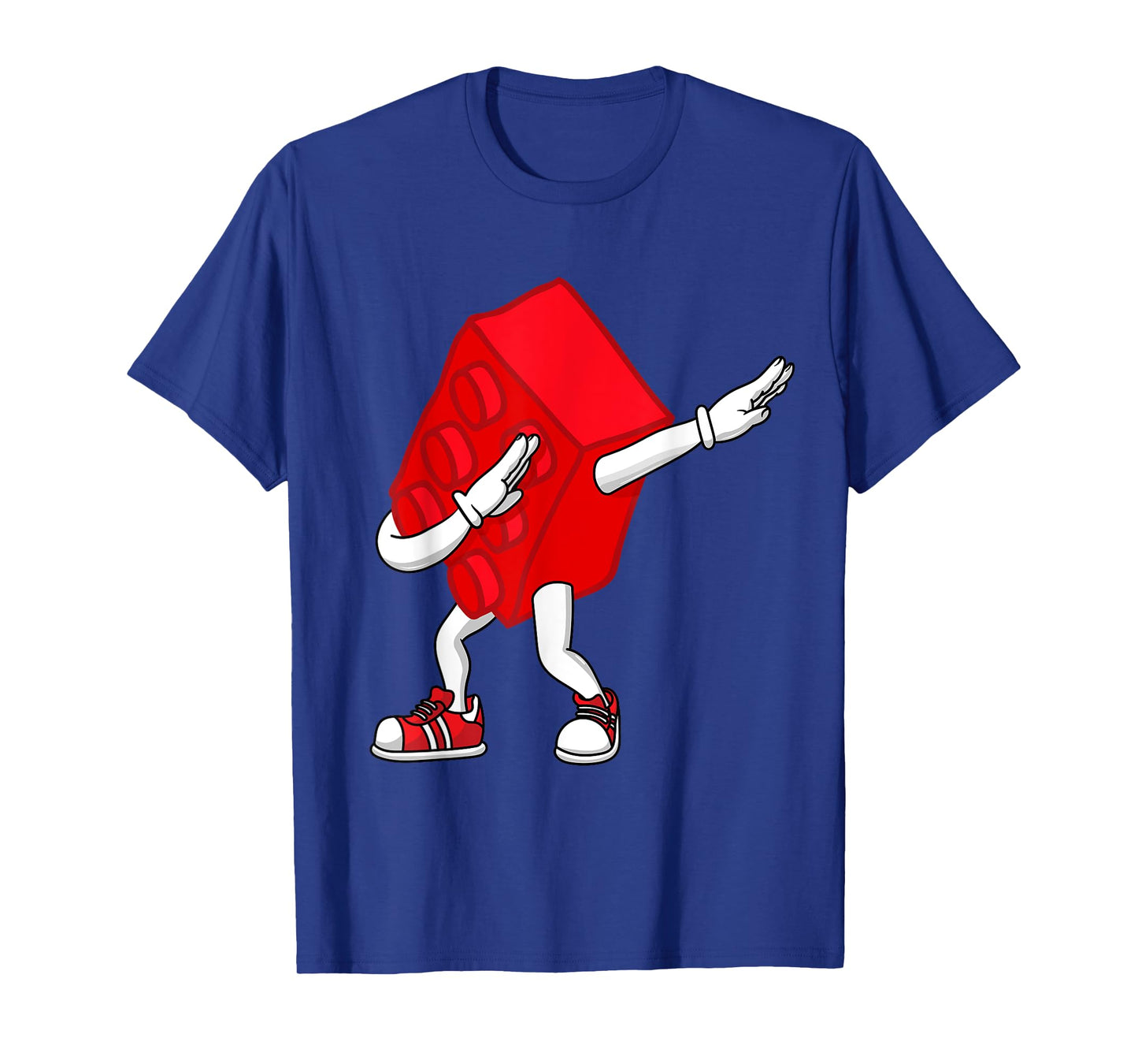 Dabbing Kids Master Builder Funny Building Blocks Brick Boys T-Shirt