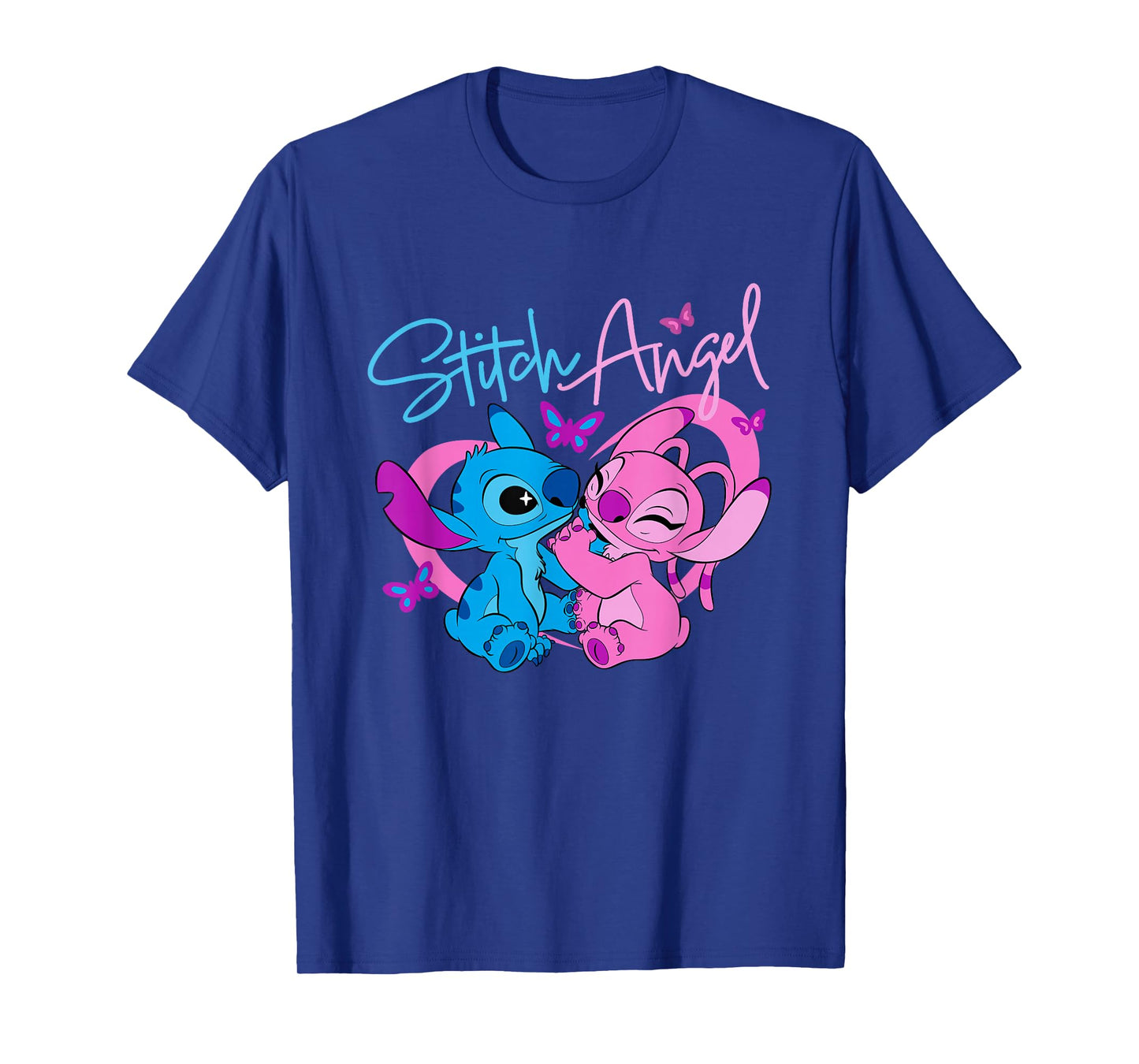 Disney Lilo & Stitch: The Series Angel with Butterflies T-Shirt