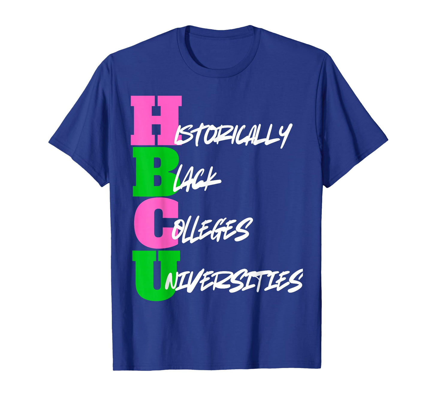 HBCU Pink And Green Historically Black College University T-Shirt