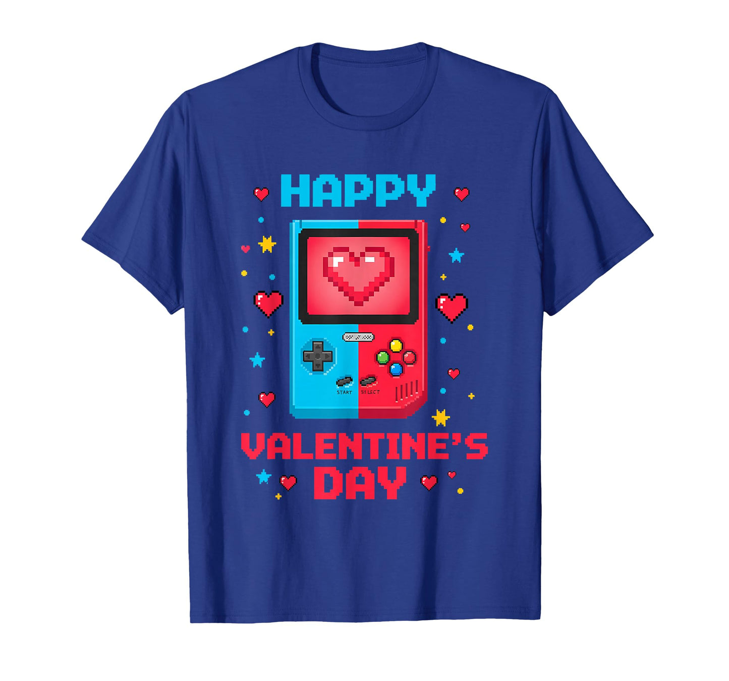 Happy Boys Valentines Day Video Games Men Kids Gamer Gaming T-Shirt