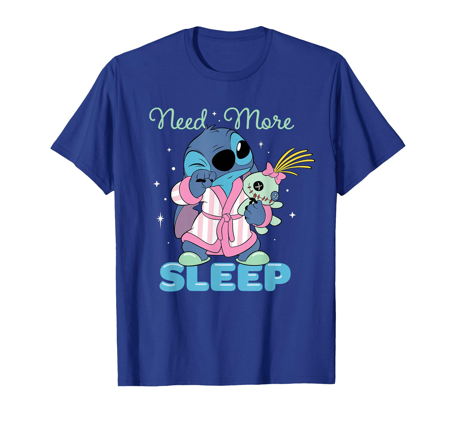 Disney Stitch & Scrump Need More Sleep Sleepy Bedtime T-Shirt
