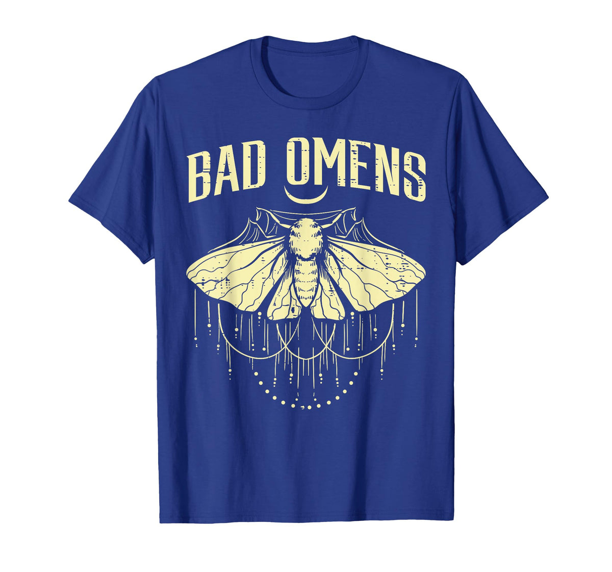 Moth Bad Omens Funny Myth Superstitions Women Men Kids Youth T-Shirt