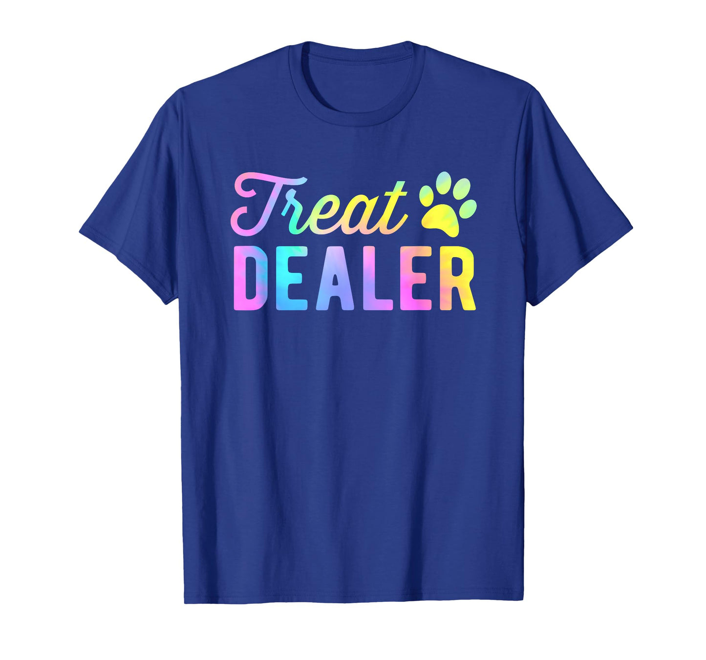 Dog Treat Dealer Dog Owner Dog Treats Tie Dye Dog Lover T-Shirt