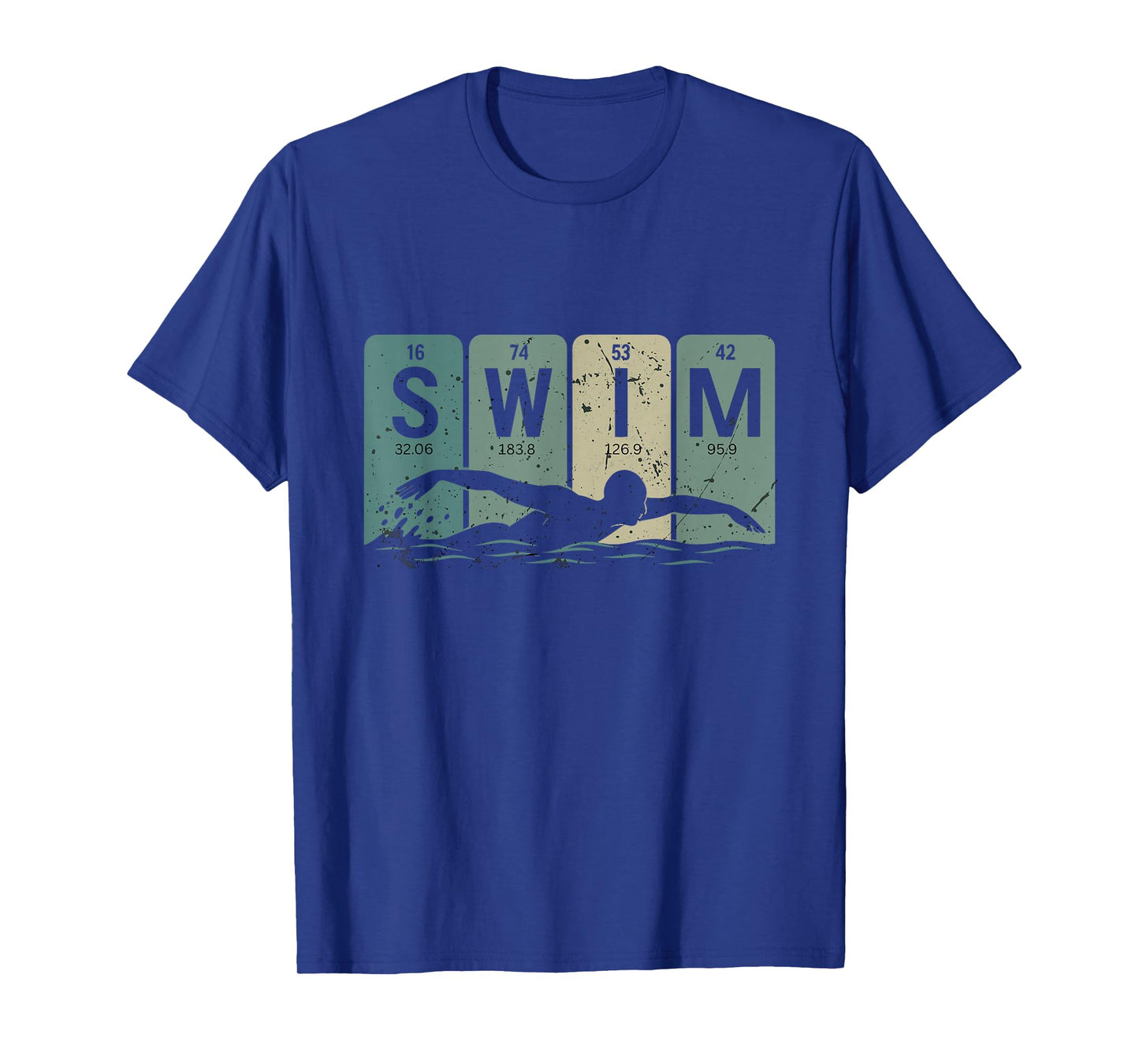 Swim Funny Swimmer Shirt Men Women Teens Boys Girls T-Shirt