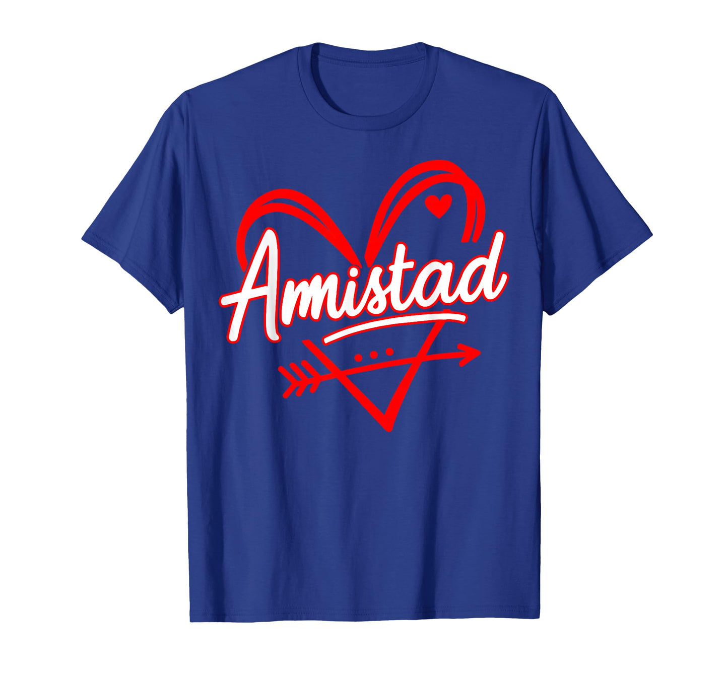 Amistad Heart House of Friendship School Spirit T-Shirt
