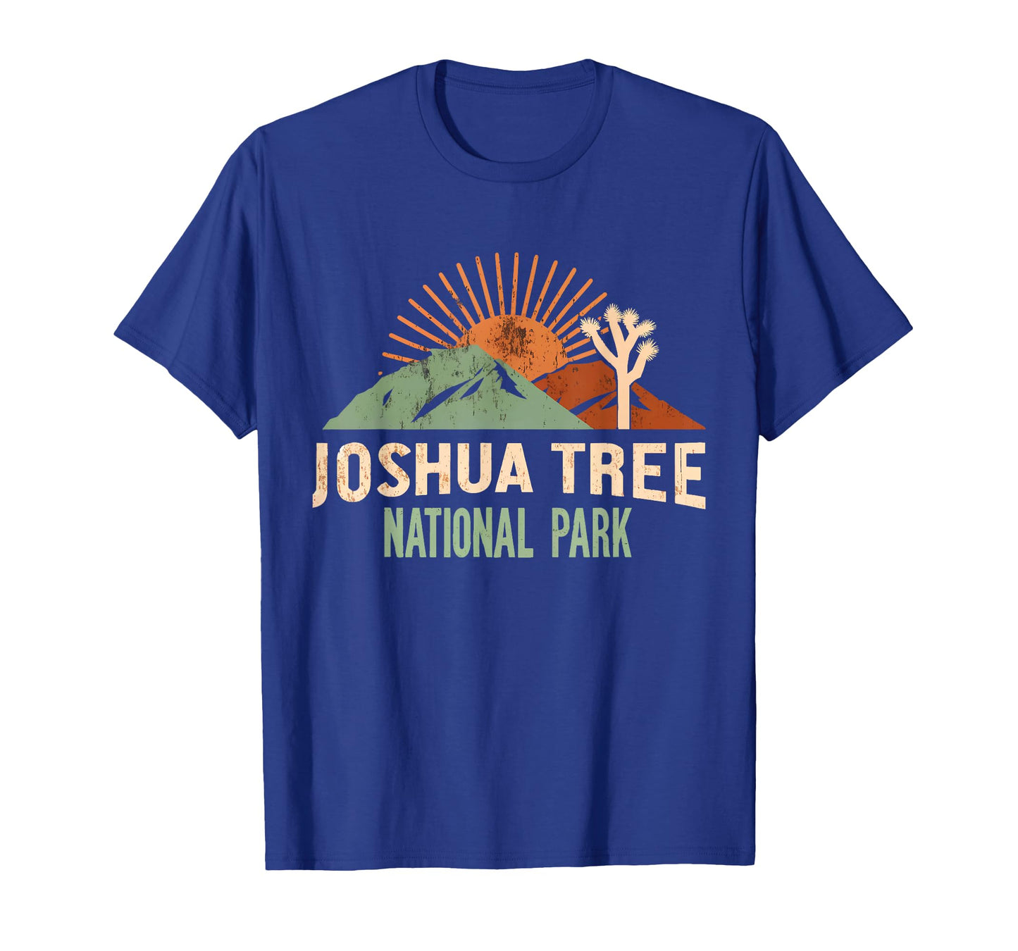 Joshua Tree National Park Vintage Hiking Camping Outdoors T-Shirt