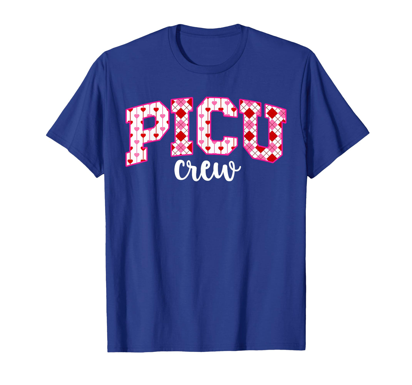 PICU Crew Valentine PICU Nurse Valentines Day PICU Nursing T-Shirt
