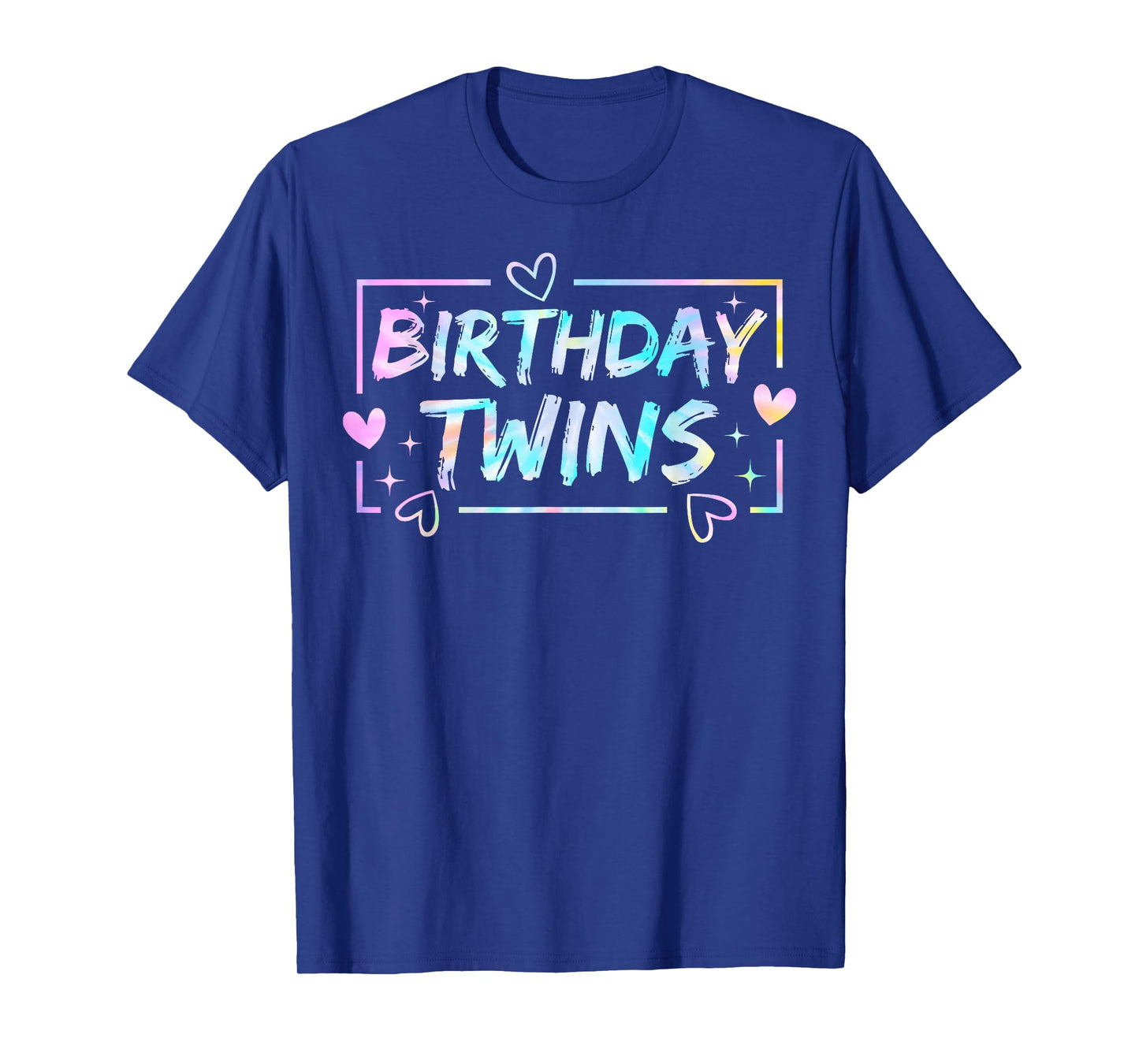 Birthday Twins Retro Matching Twin Birthday Boys Girls T-Shirt