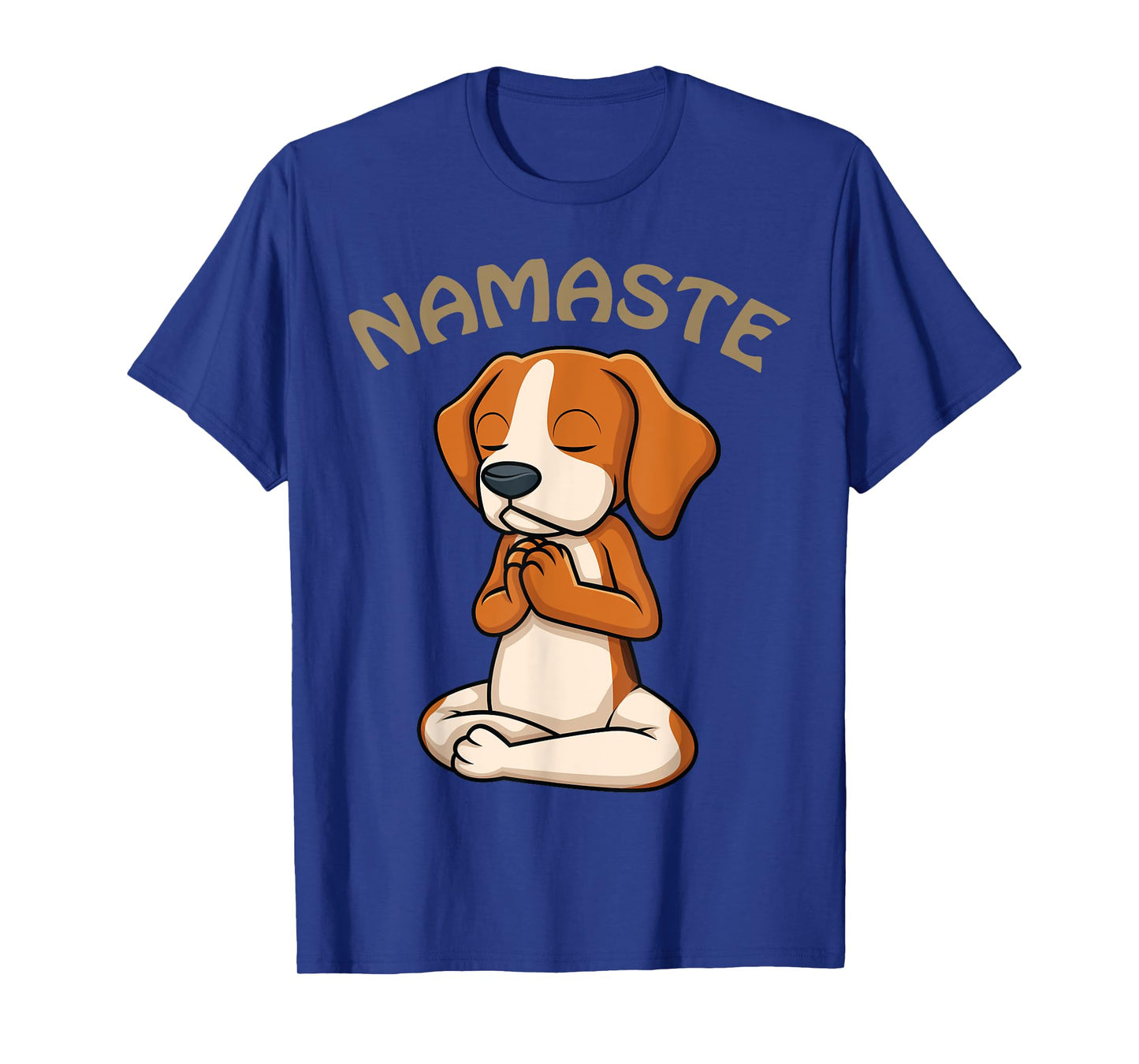 Dog Yoga Shirt Funny Puppy Lovers Yoga Gift Namaste Dogs T-Shirt