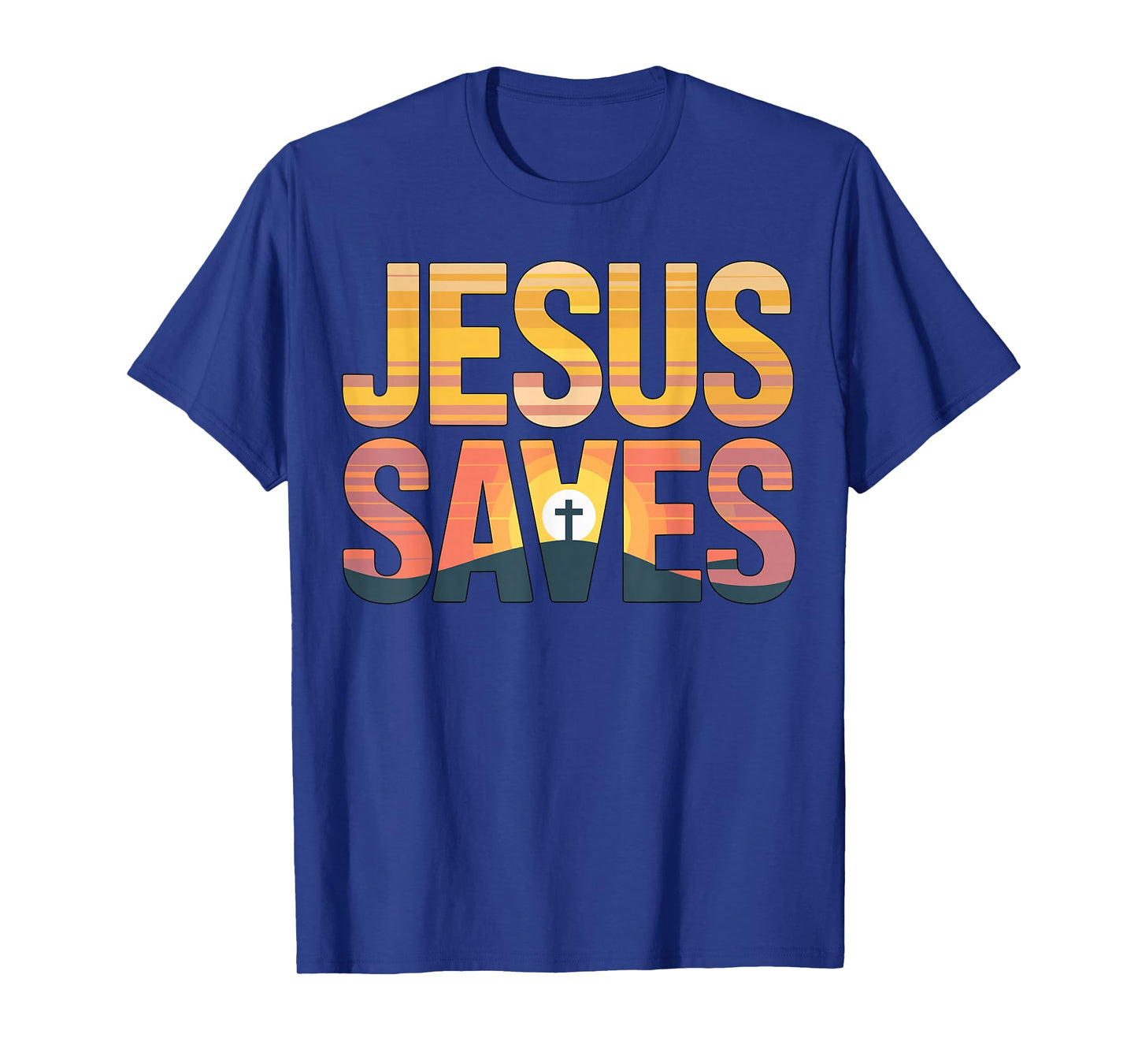 Jesus Saves Christian Faith Quote T-Shirt