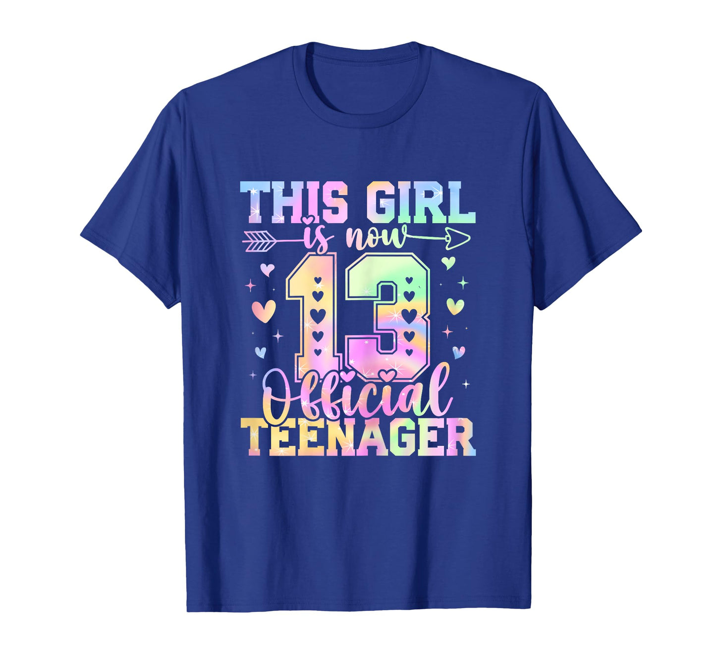 This Girl Is Now 13 Official Teenager 13th Birthday T-Shirt