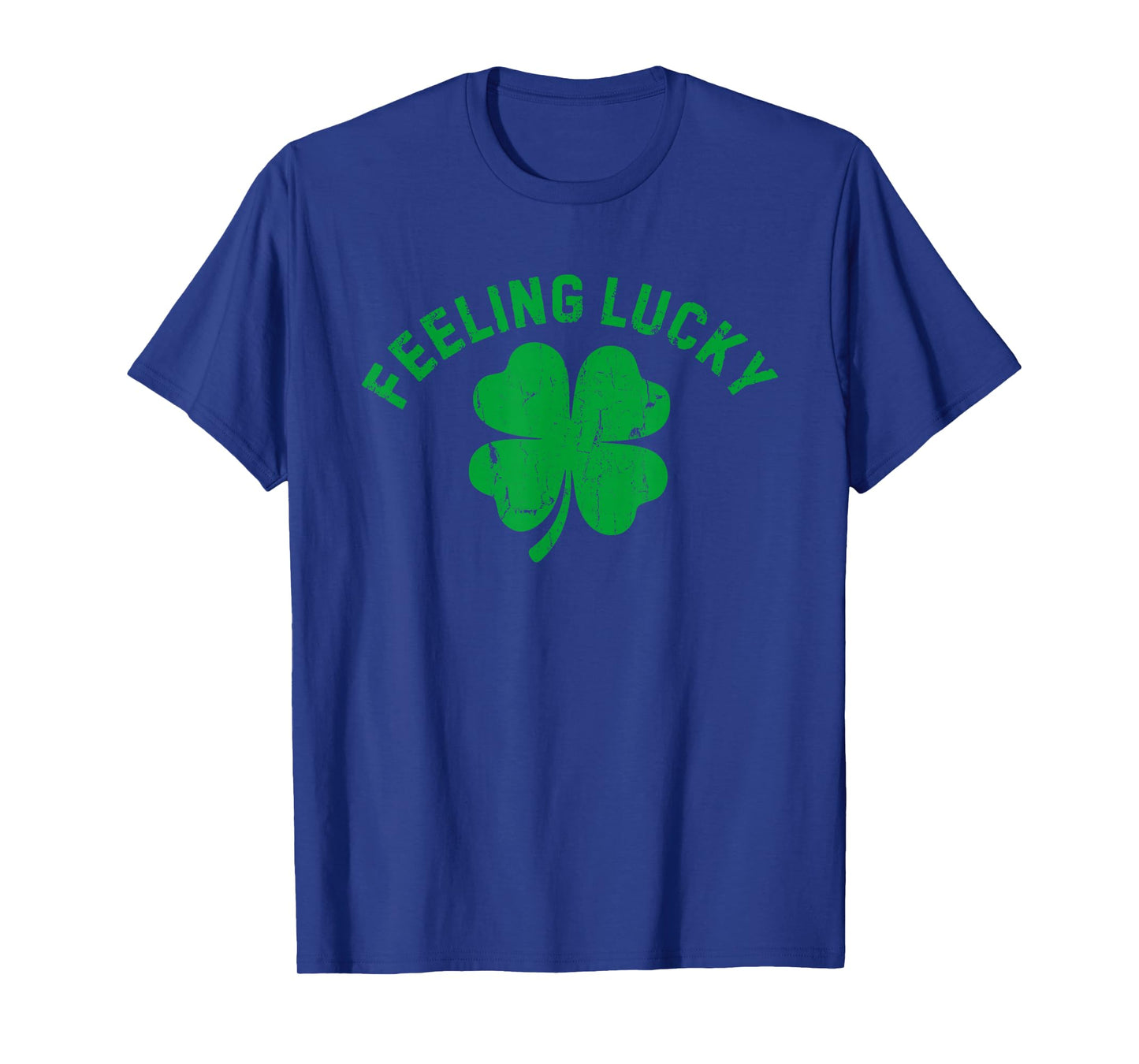 Retro Feeling Lucky Shamrock St Patricks Day T-Shirt