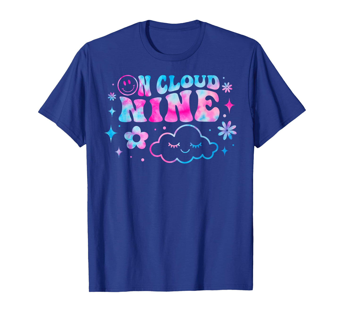 On Cloud Nine 9th Birthday 9 Years Old Birthday Girl T-Shirt