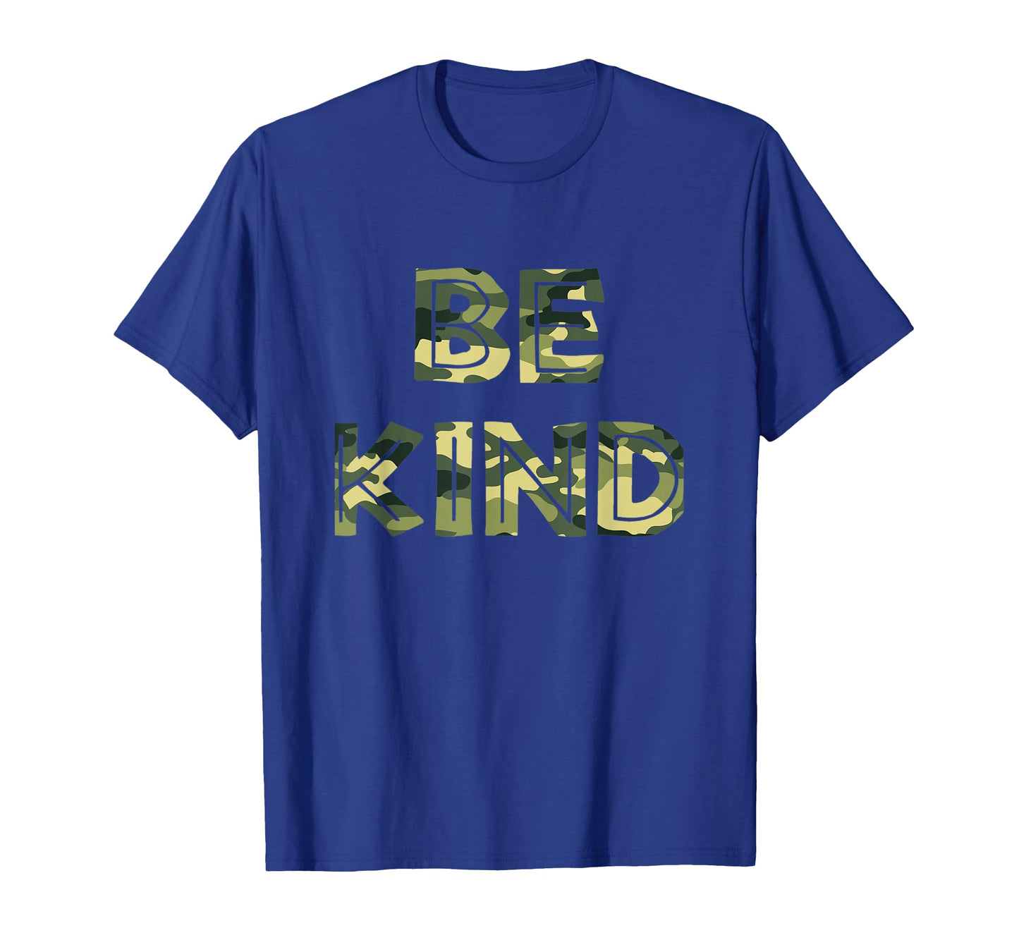 Be Kind Camo Military Anti-bullying T-Shirt
