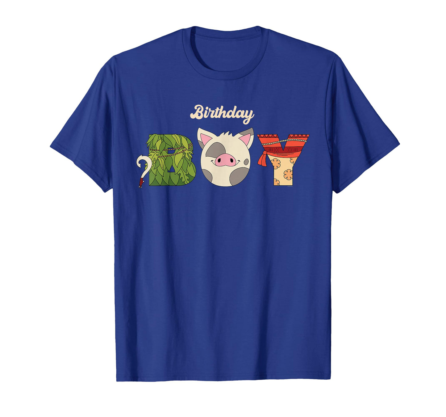 Disney Moana Letters "Birthday Boy" Birthday Party T-Shirt