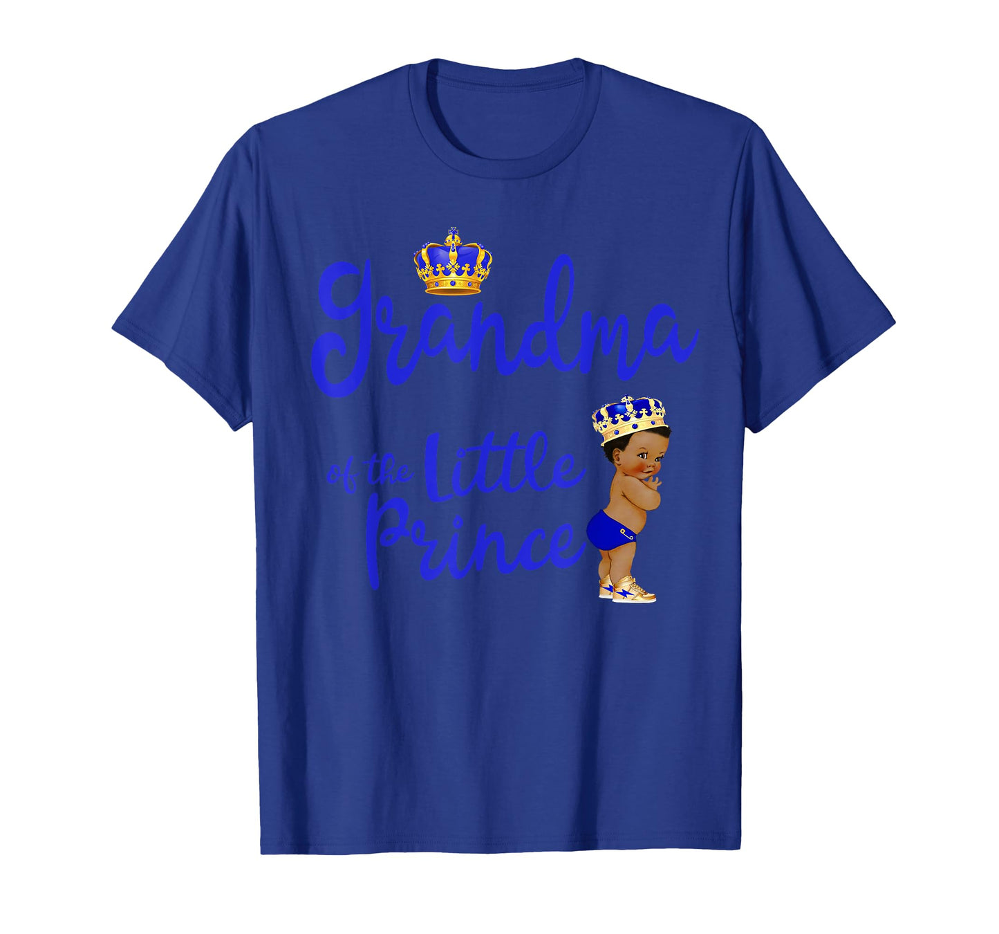 Best Birthday Clothes For Family Members Grandma Of The Birthday Prince Boy Bday Party Idea For Him T-Shirt