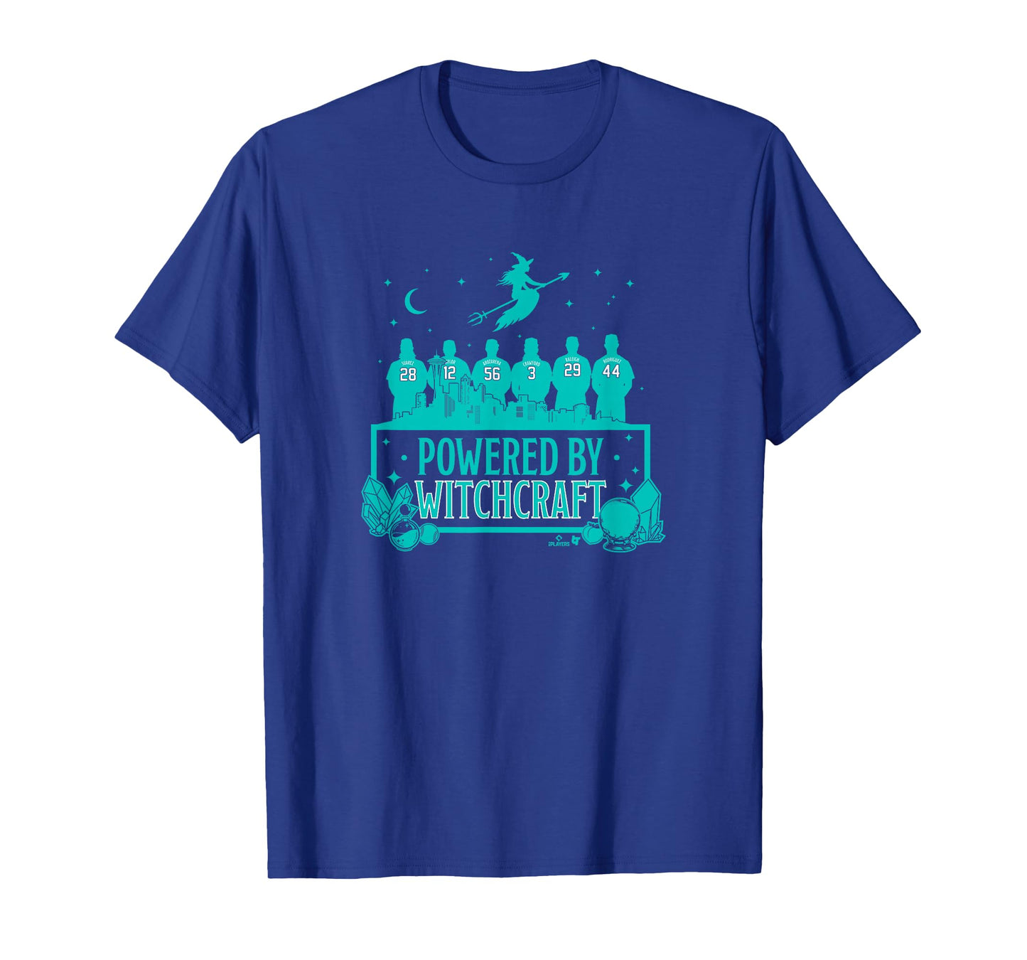 Powered by Witchcraft - Seattle Baseball T-Shirt