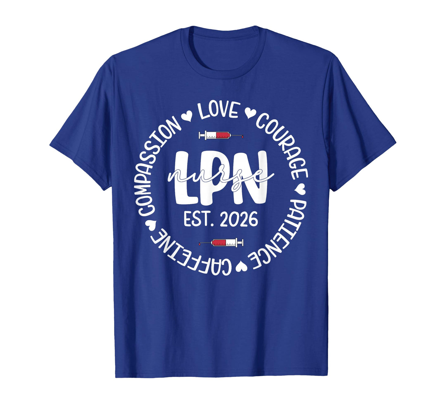 Licensed Practical Nurse Est 2026 LPN LVN Nursing Graduation T-Shirt