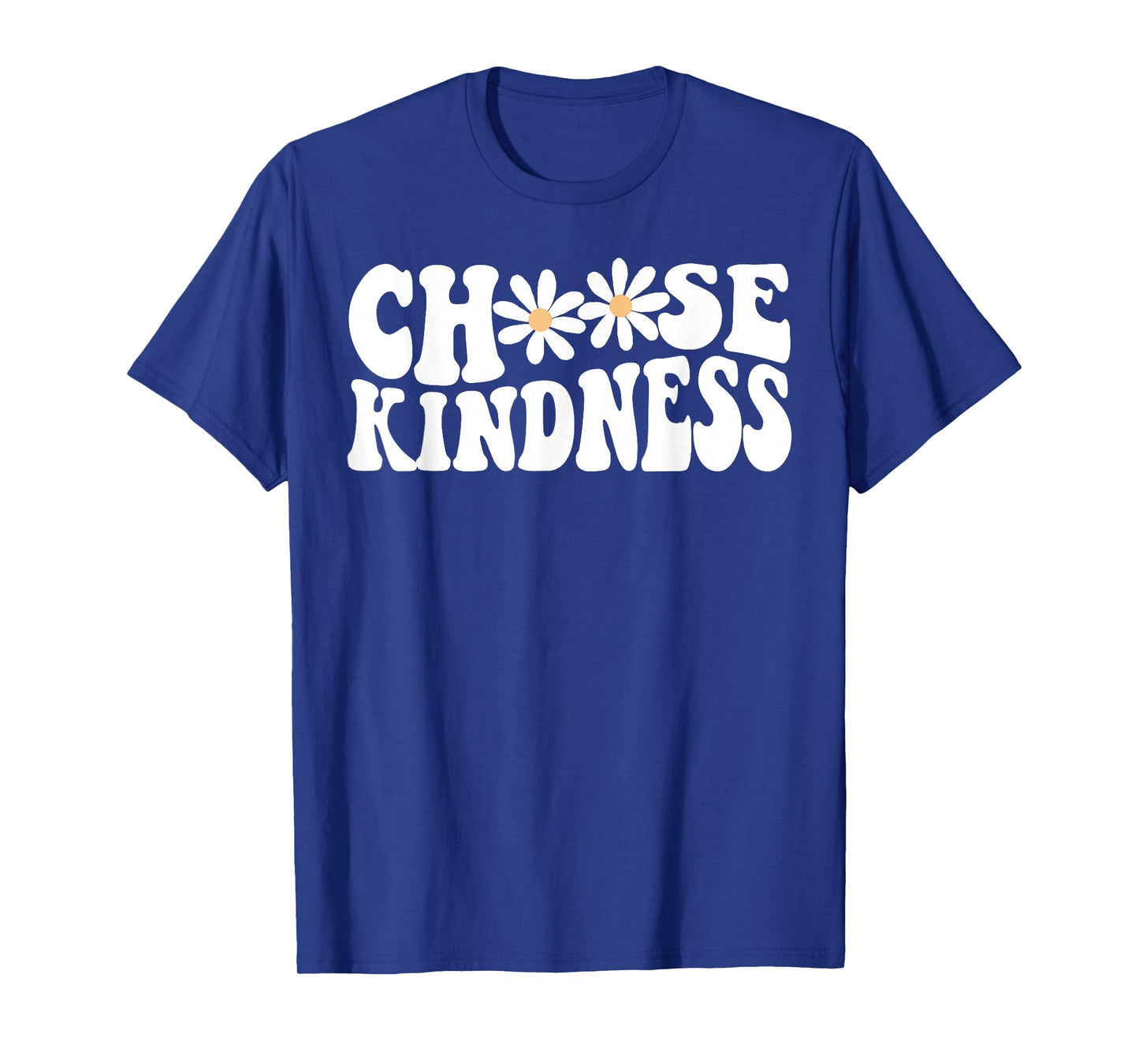 Choose Kindness Daisy Be Kind Orange Unity Day Teacher Kids T-Shirt