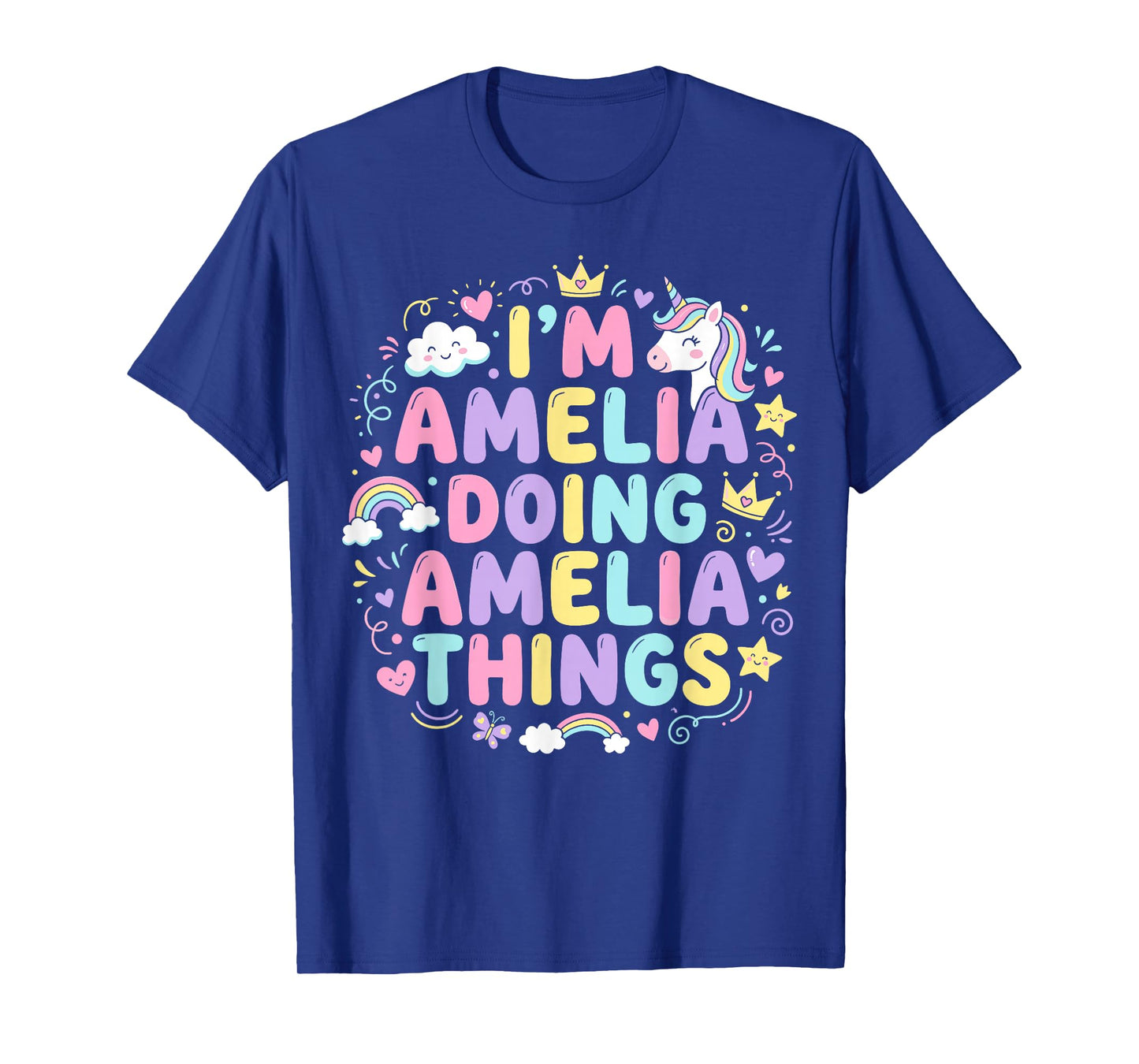 I'm Amelia Doing Amelia Things Cute Girl's T-Shirt