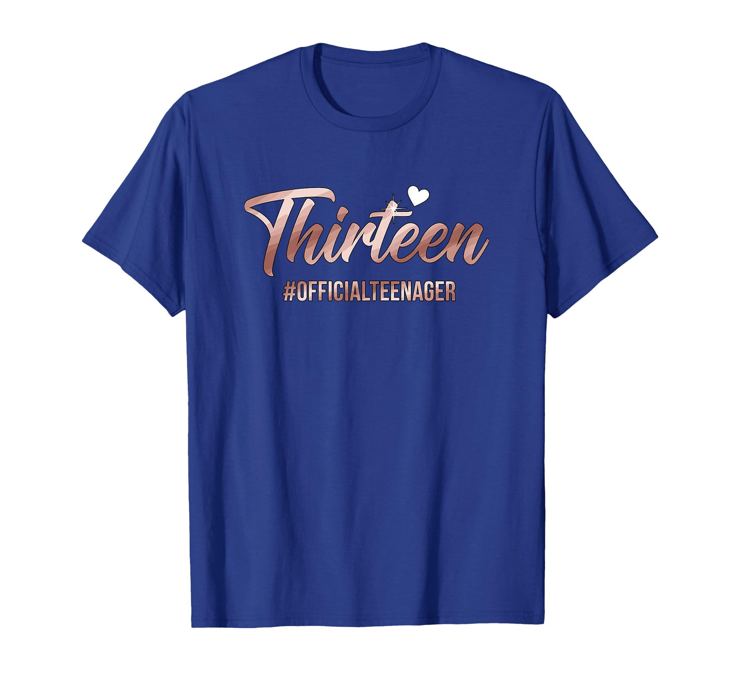 13th Birthday Thirteen Official Teenager Birthday Girl Party T-Shirt