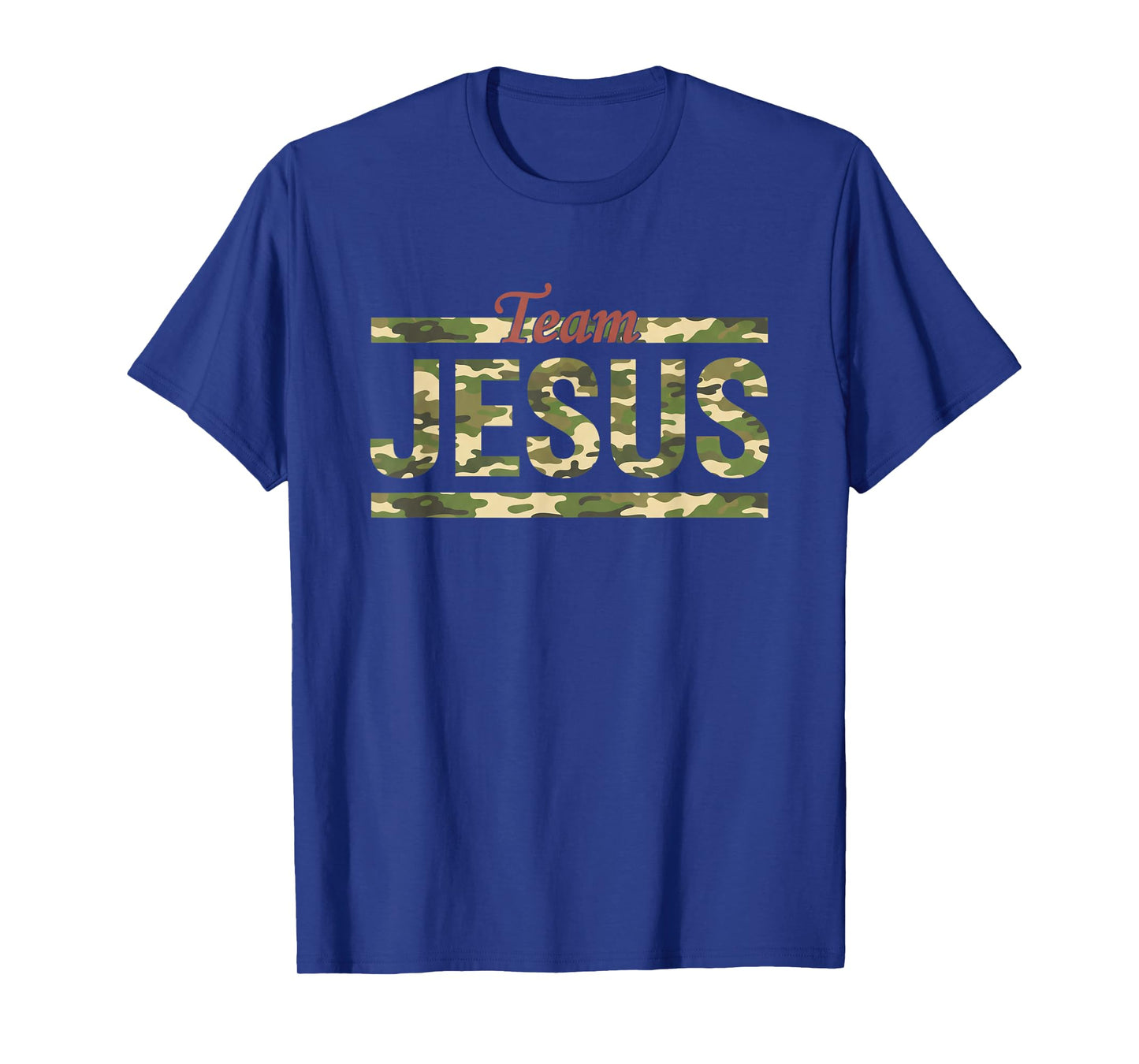 Christian - Team Jesus Camo Faith Squad T-Shirt