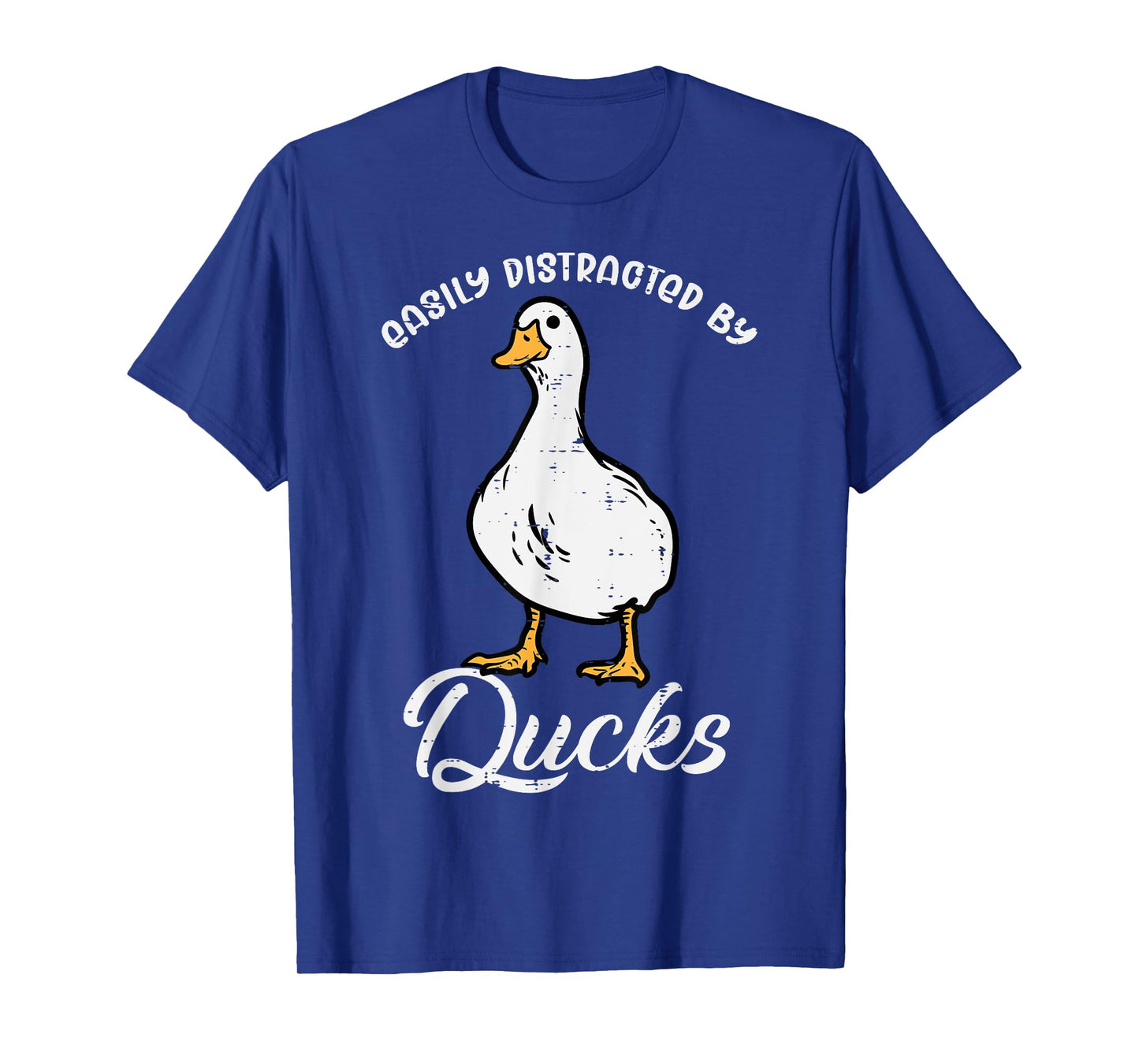 Easily Distracted By Ducks Funny Farmer Hunter Men Women Kid T-Shirt