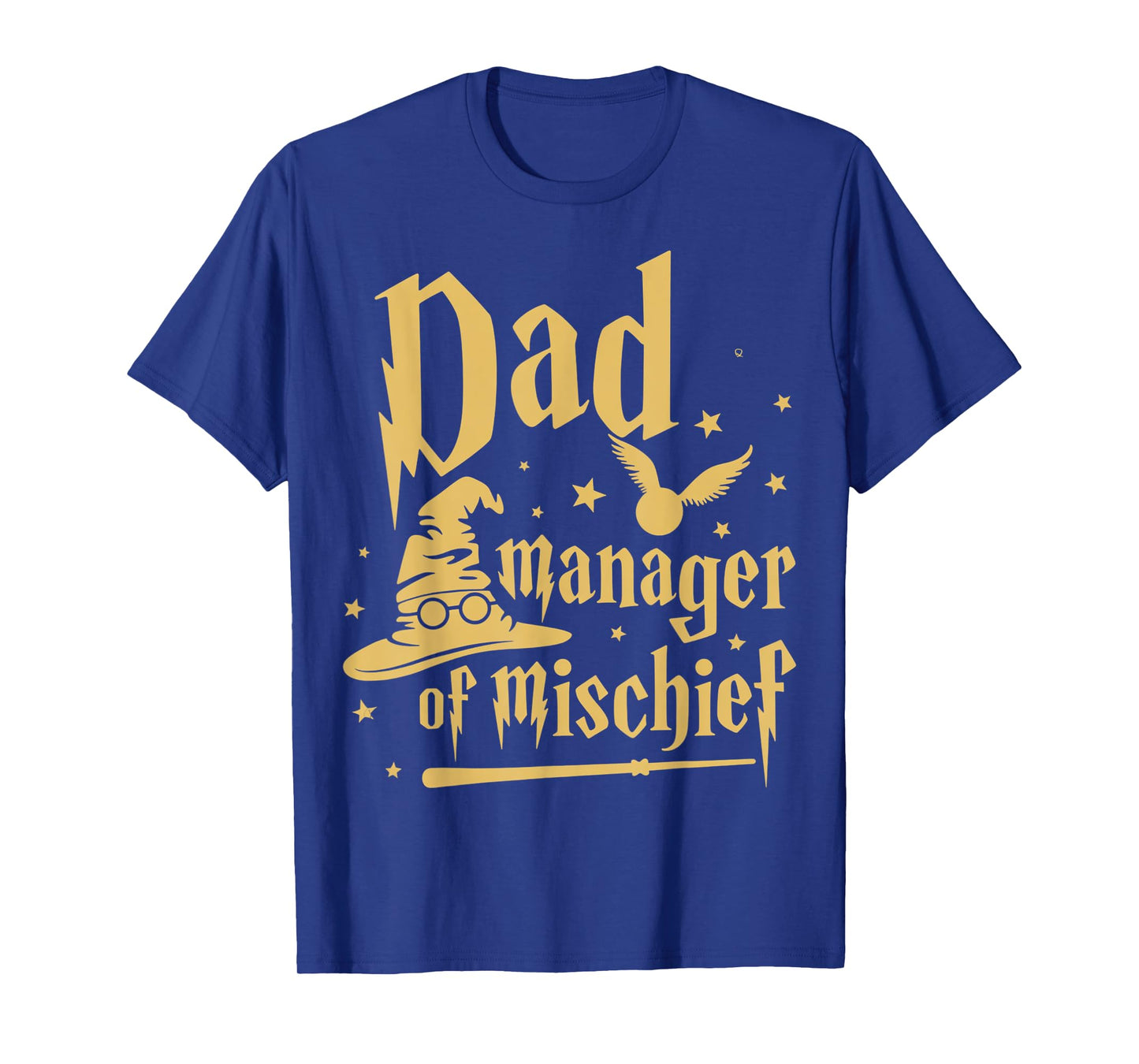 Magical Dad Manager of Mischief Birthday Family Matching T-Shirt