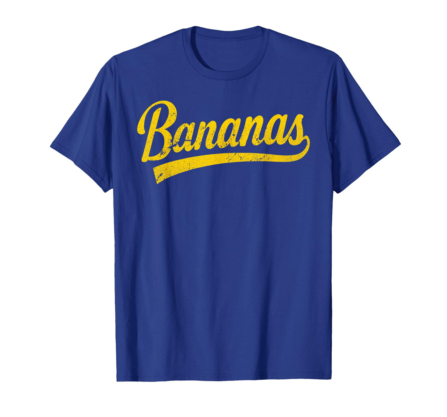 Bananas School Sports Fan Team Spirit Name Design T-Shirt