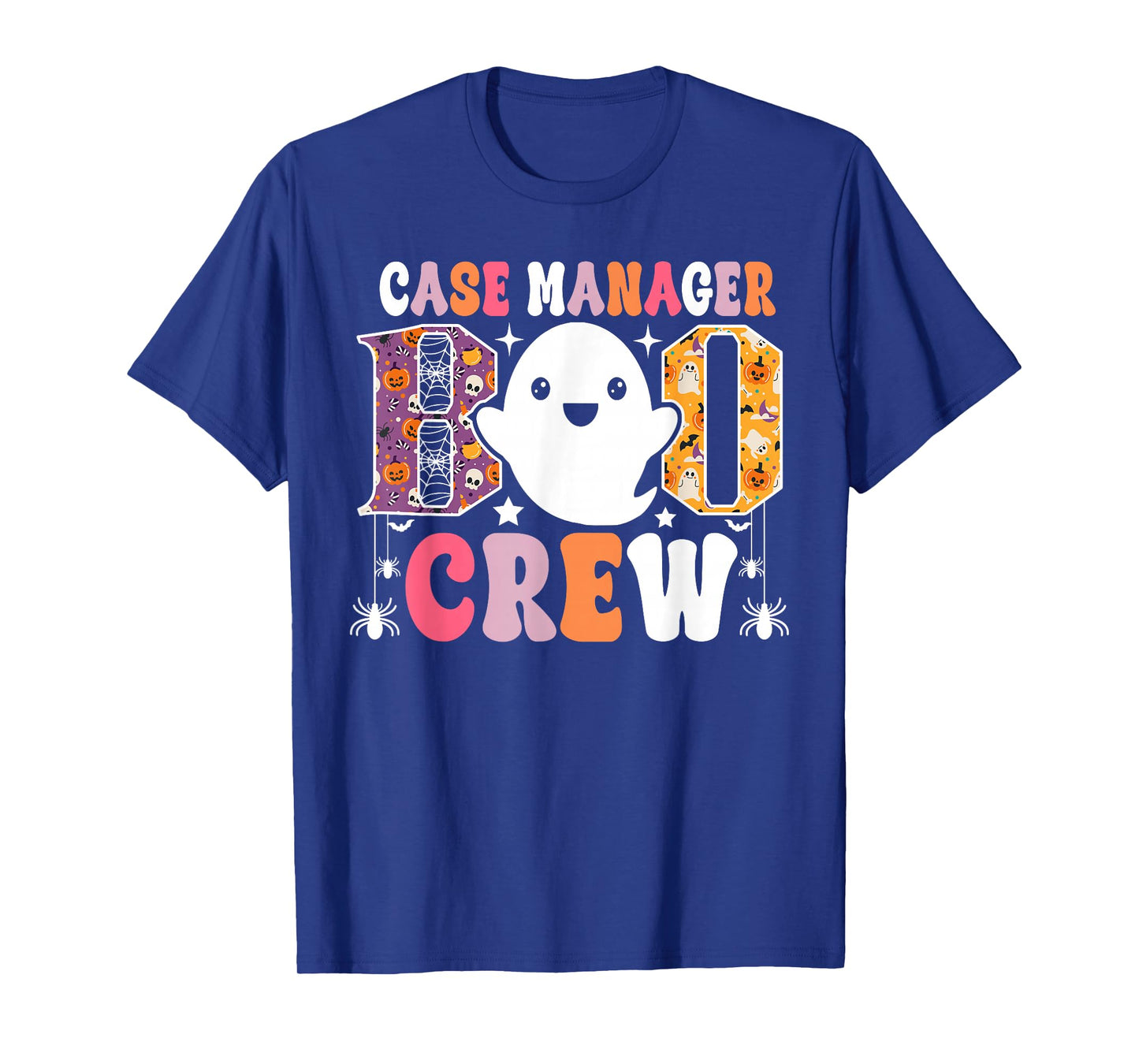 Case Manager Boo Crew Funny Ghost Halloween Costume T-Shirt