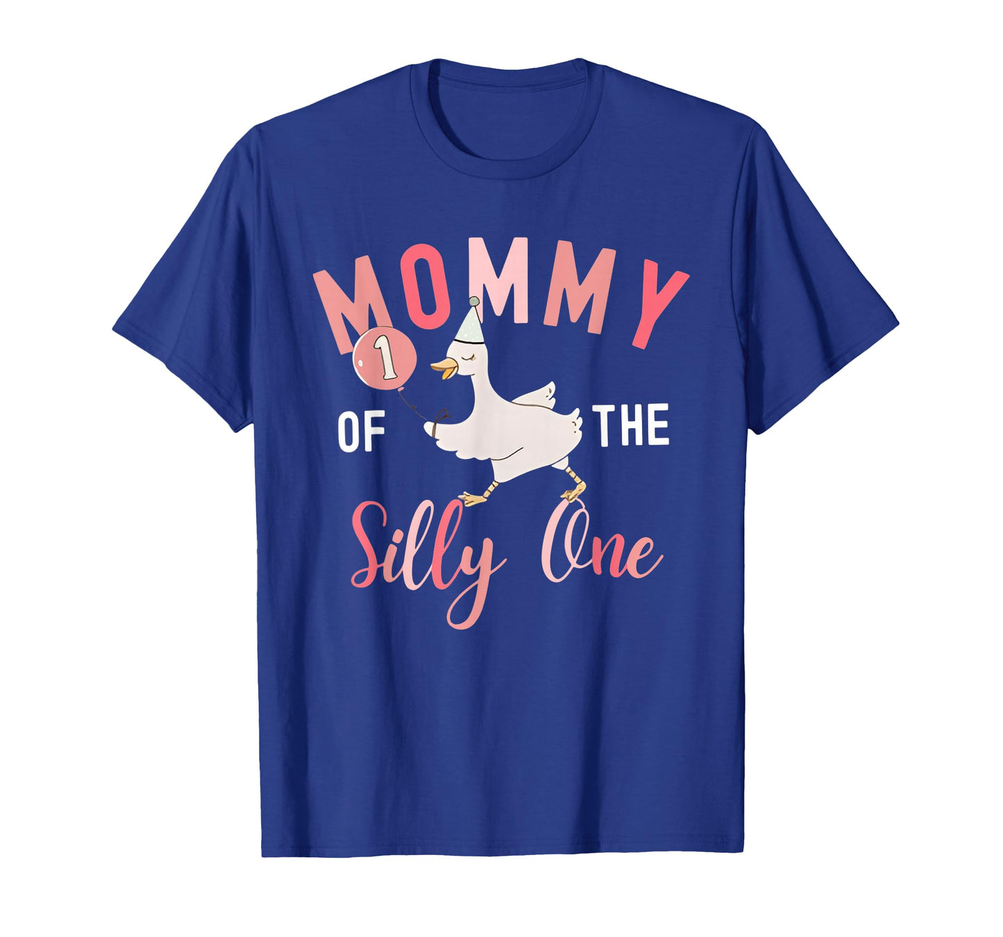 Silly Mama Silly Goose Mom Birthday Family Matching Party T-Shirt