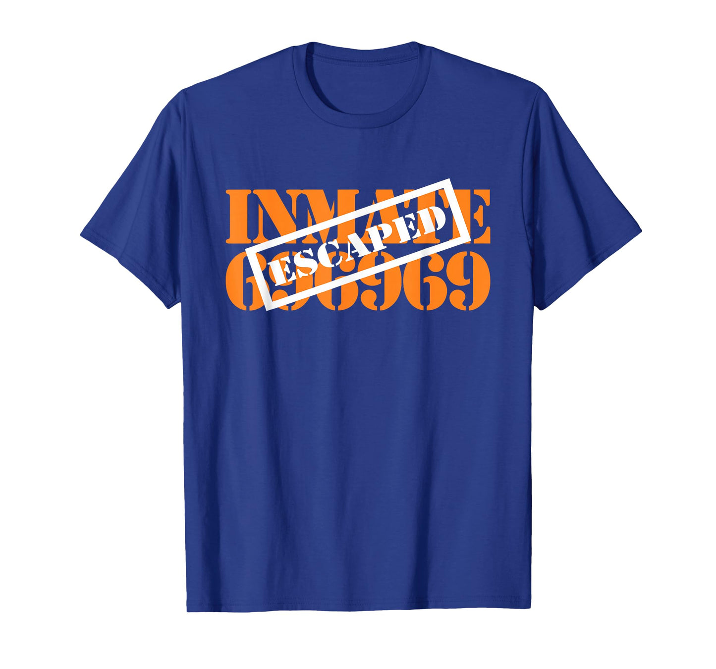 Orange State Prison Inmate County Jail Halloween Costume T-Shirt