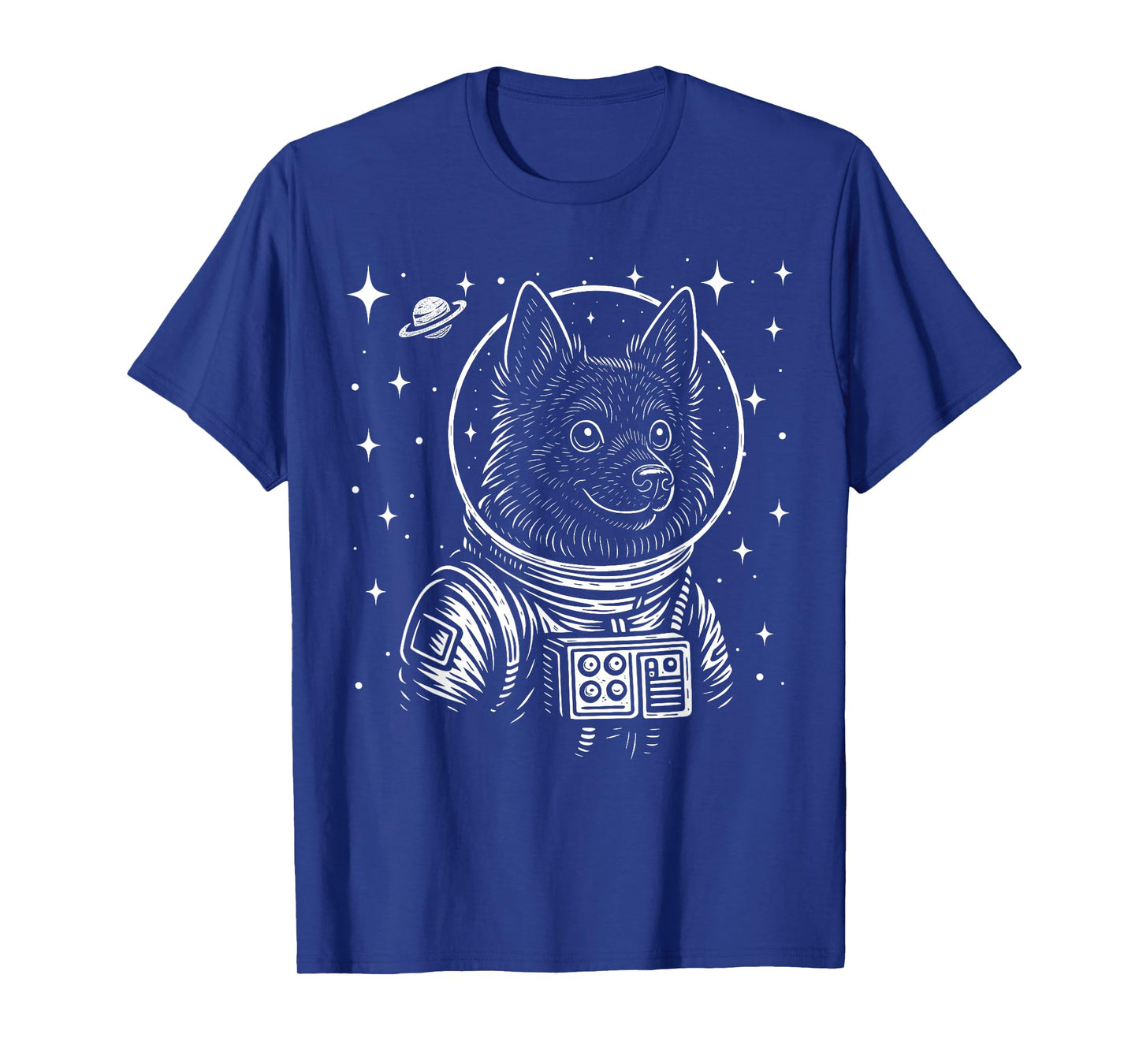 Astronaut Schipperke Space Galaxy Dog Lovers T-Shirt