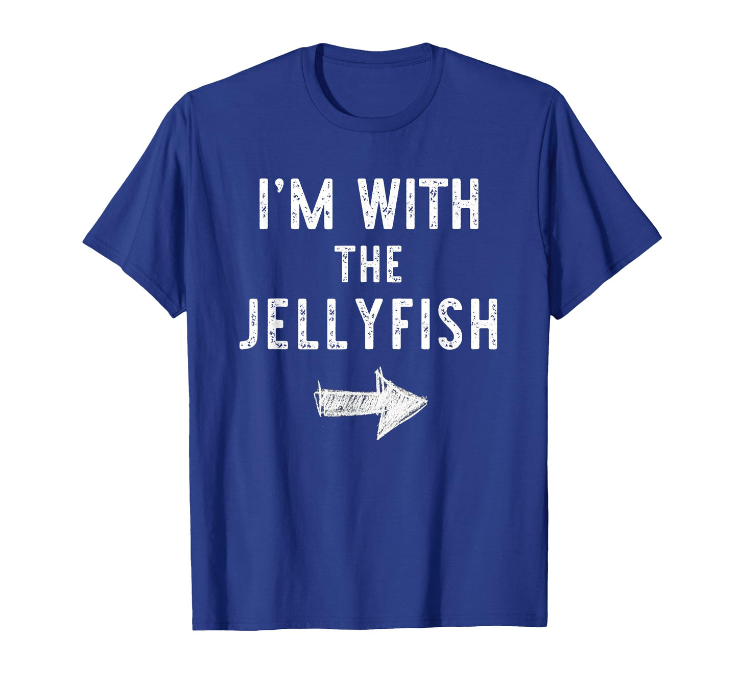I’m with The Jellyfish Halloween Couple Costume Jelly-Fish T-Shirt