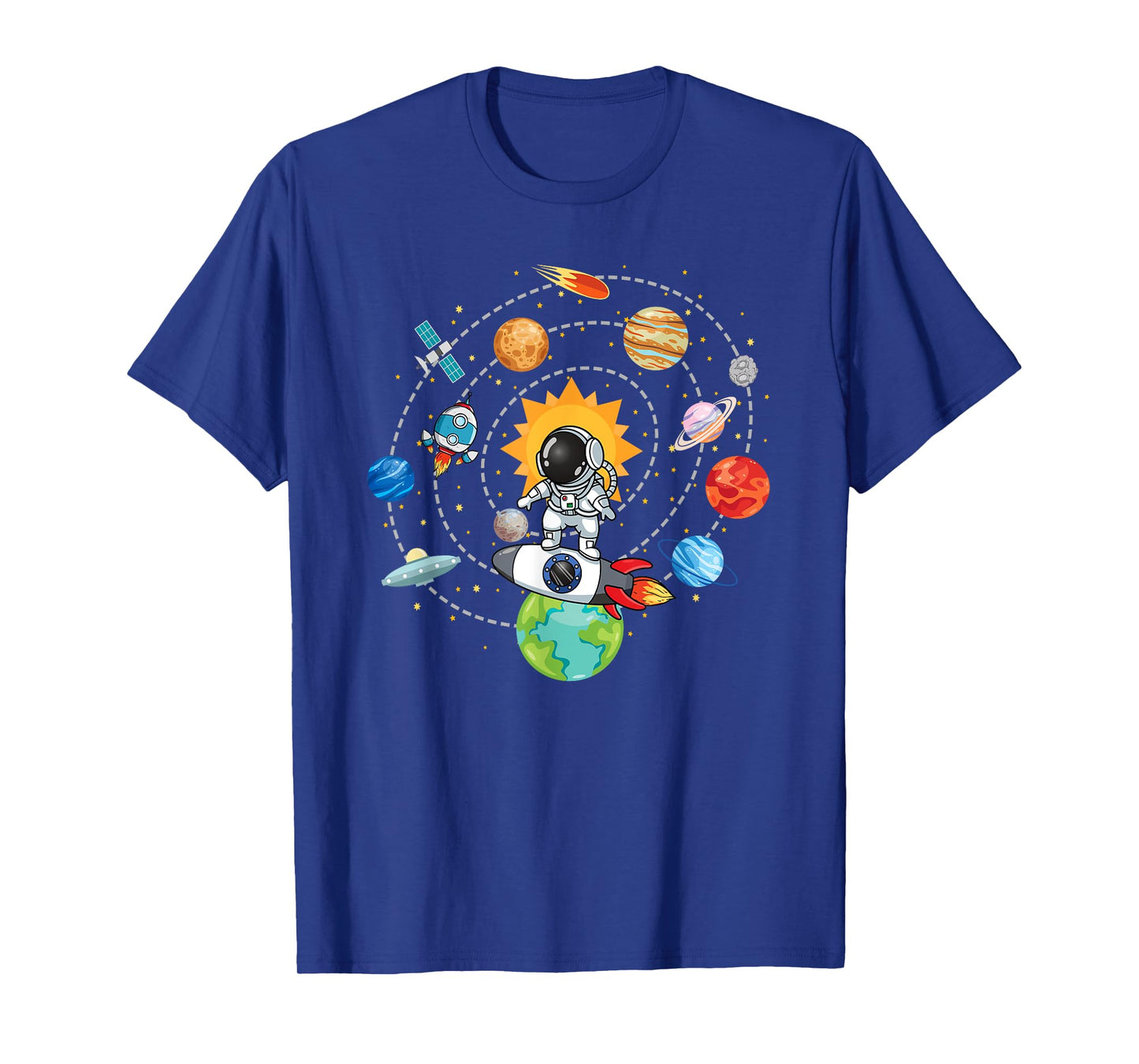 Solar System Planets Science Space Astronaut Universe Galaxy T-Shirt