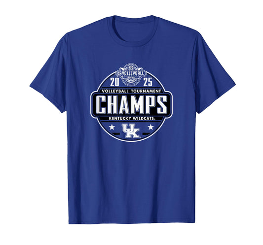 Kentucky Wildcats SEC Champs 2025 Volleyball T-Shirt