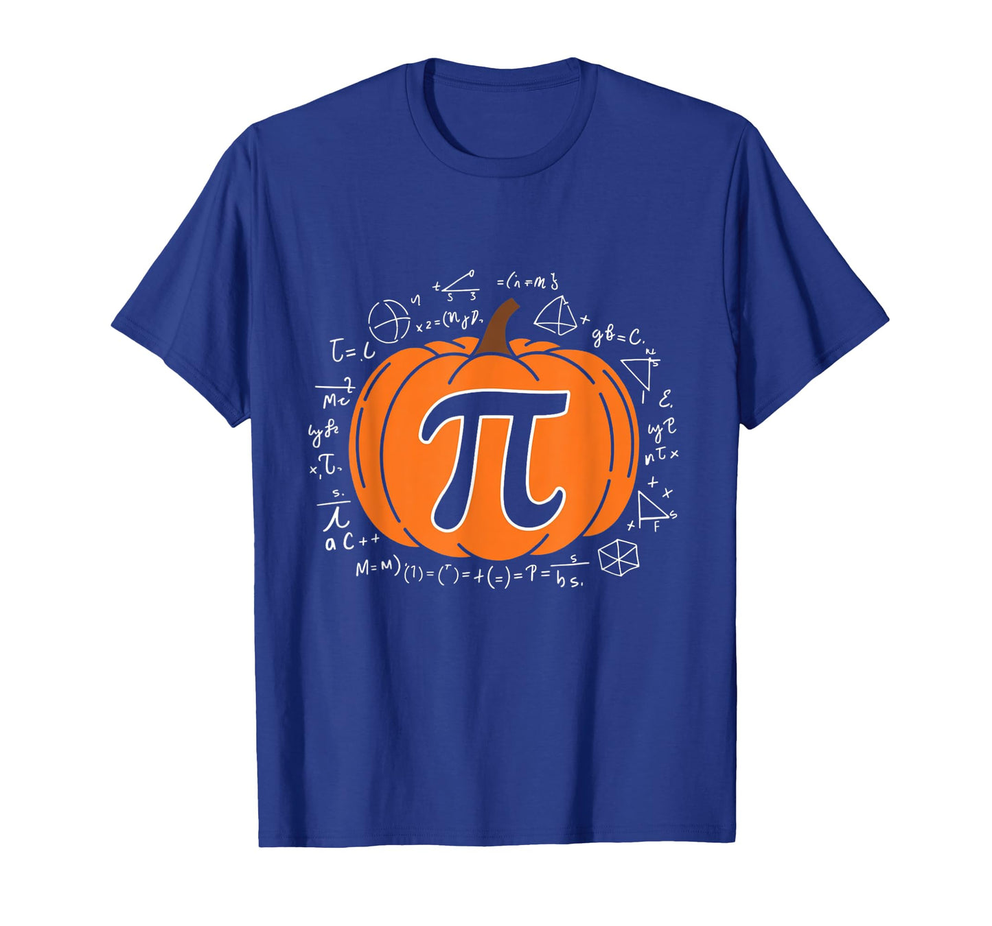 Pumpkin Pi Pie Math Teacher Funny Halloween Thanksgiving T-Shirt