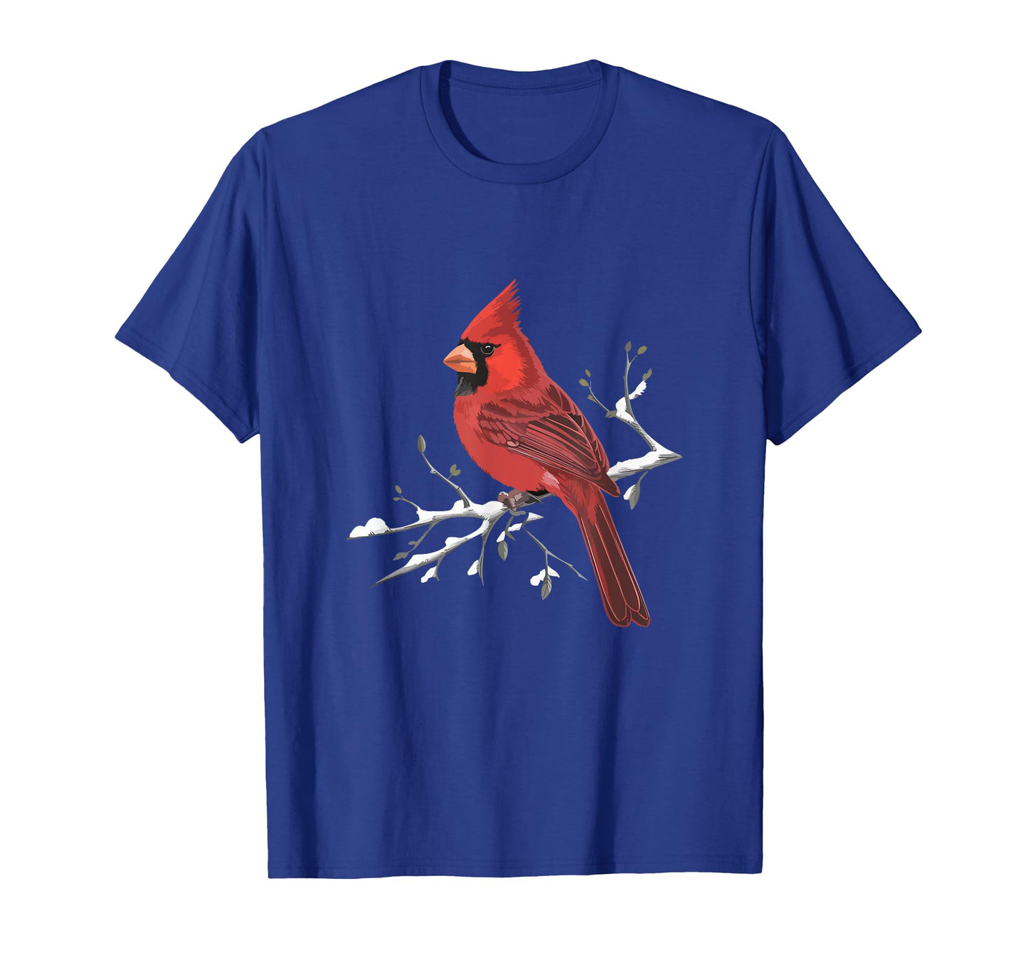Majestic Red Cardinal Birdwatching Birdwatcher Bird Lover T-Shirt