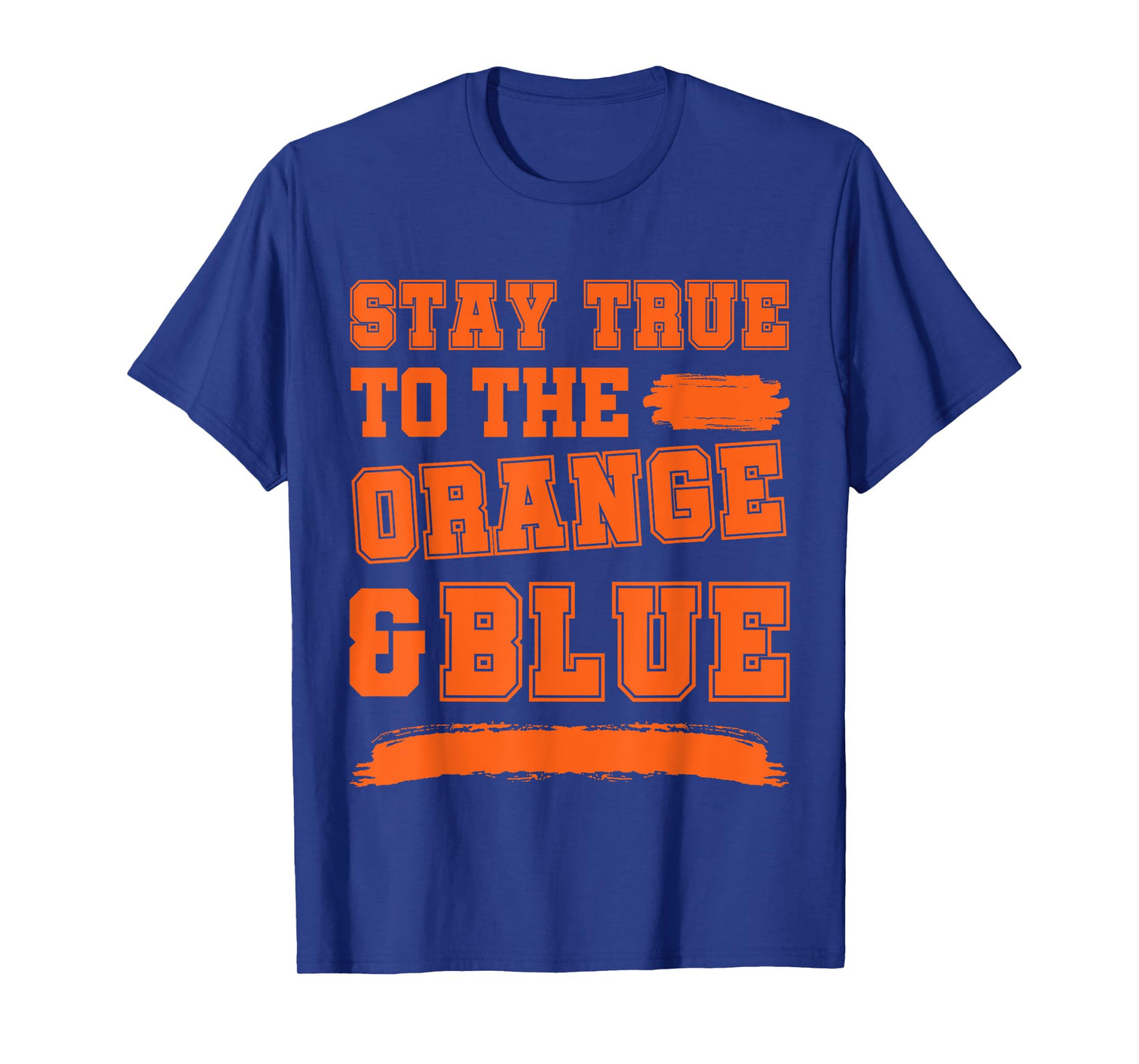 Blue and Orange Game Day, Blue and Orange T-Shirt