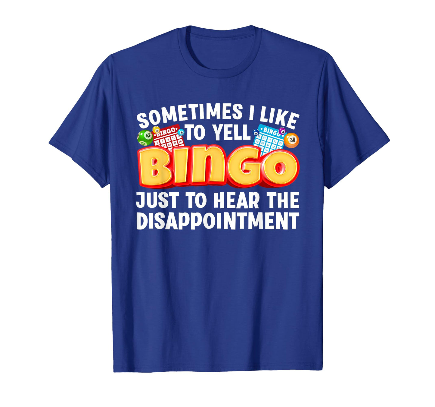 Cool Bingo Design For Men Women Bingo Gambling Bingo Player T-Shirt