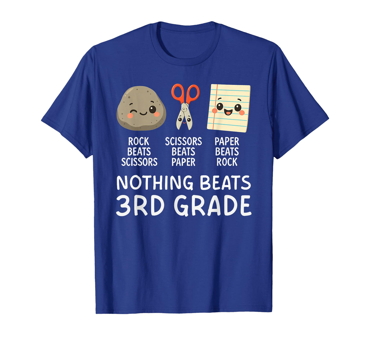 Nothing Beats 3rd Grade for Kids Boys Girls Back to School T-Shirt