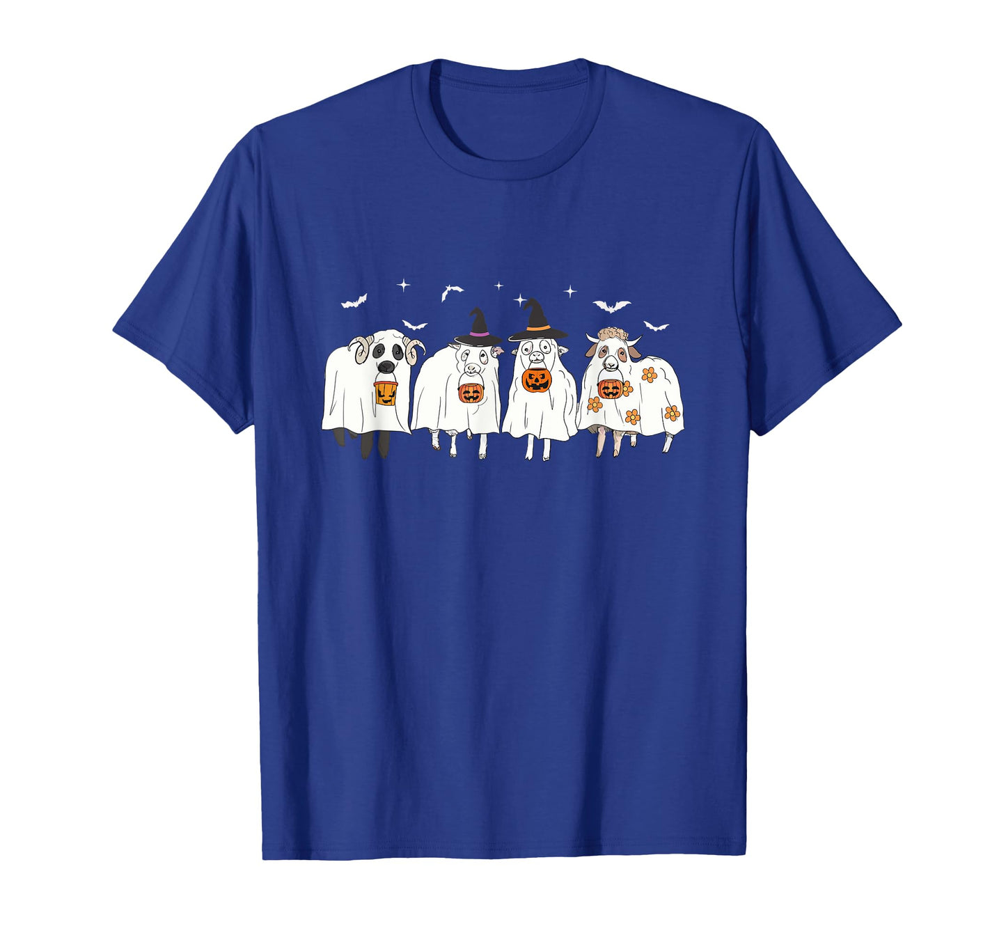 Sheep Sheet Halloween Sheep Ghost Spooky Season Sheep Lover T-Shirt